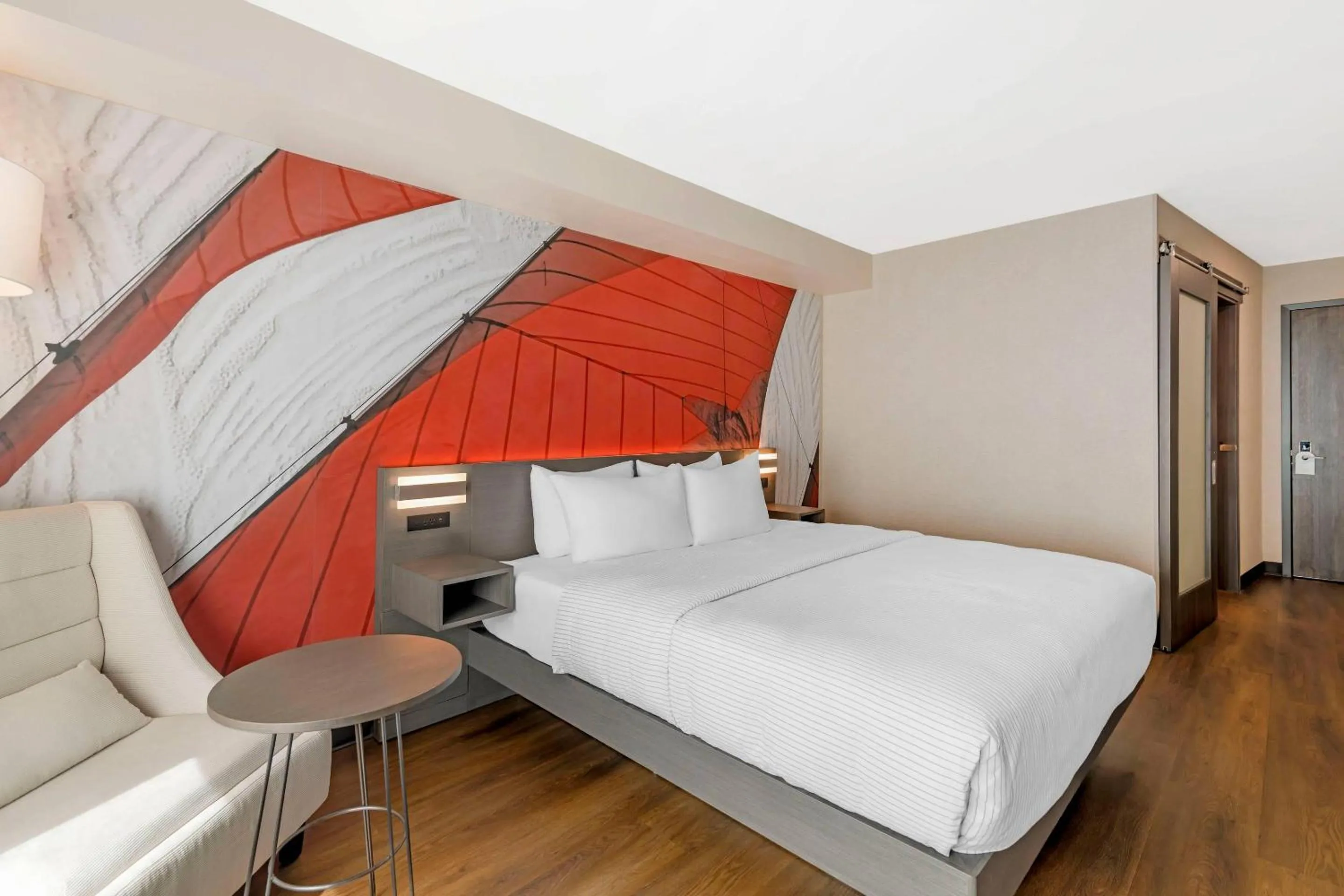 Bedroom, Bed in Cambria Hotel & Suites Plymouth