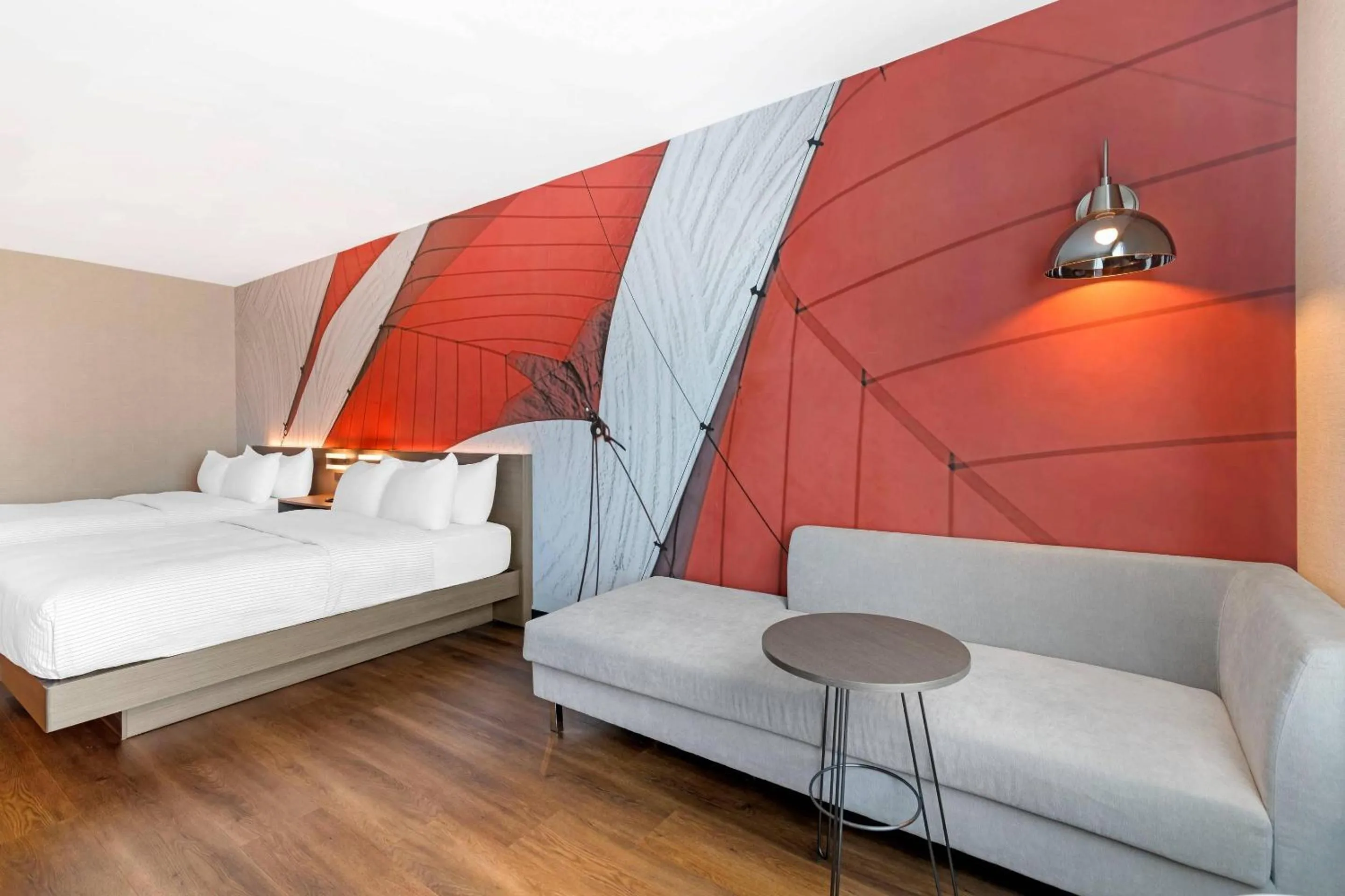 Bedroom, Bed in Cambria Hotel & Suites Plymouth