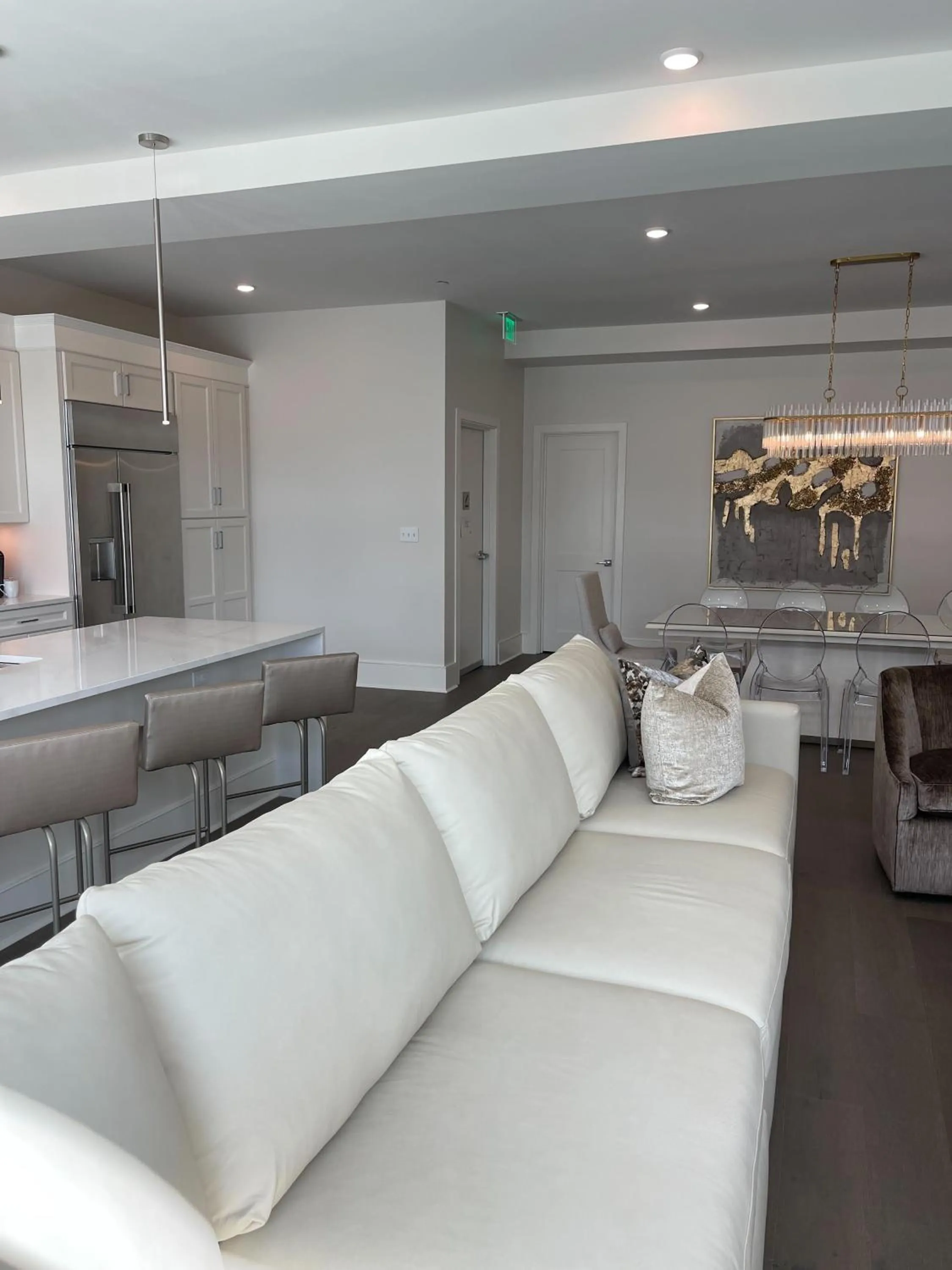 Living room in Harcol House