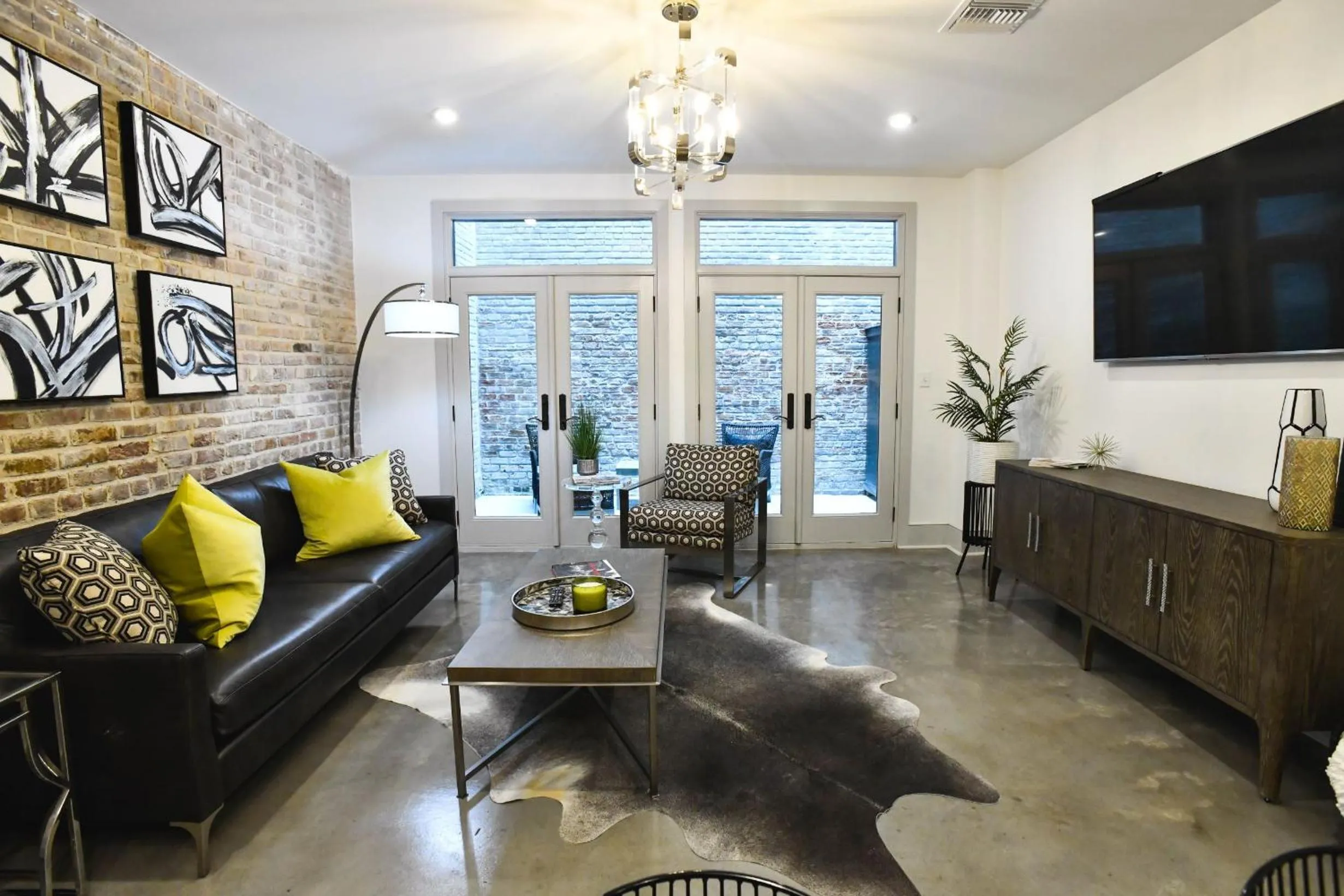 Living room in Harcol House