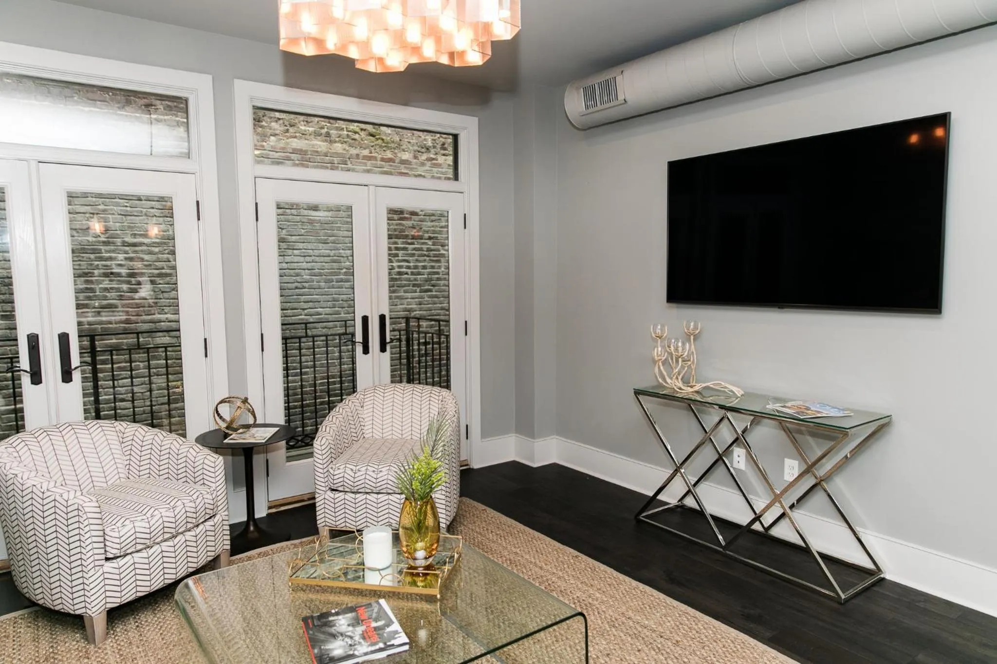 Living room in Harcol House