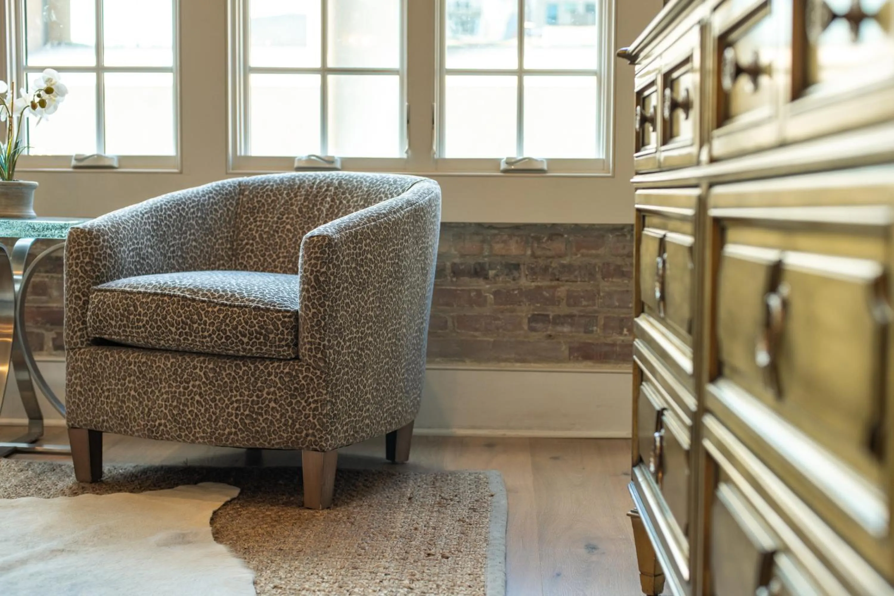 Living room in Harcol House