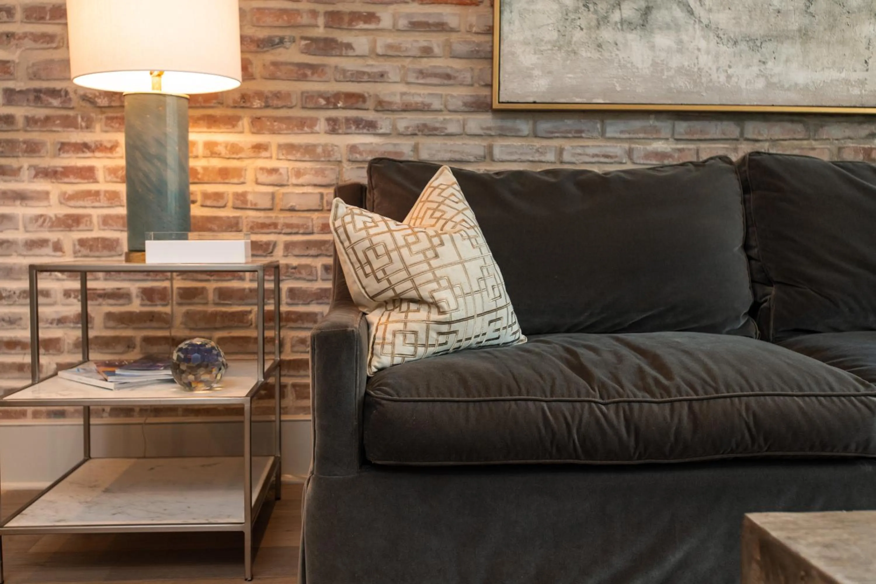 Living room in Harcol House