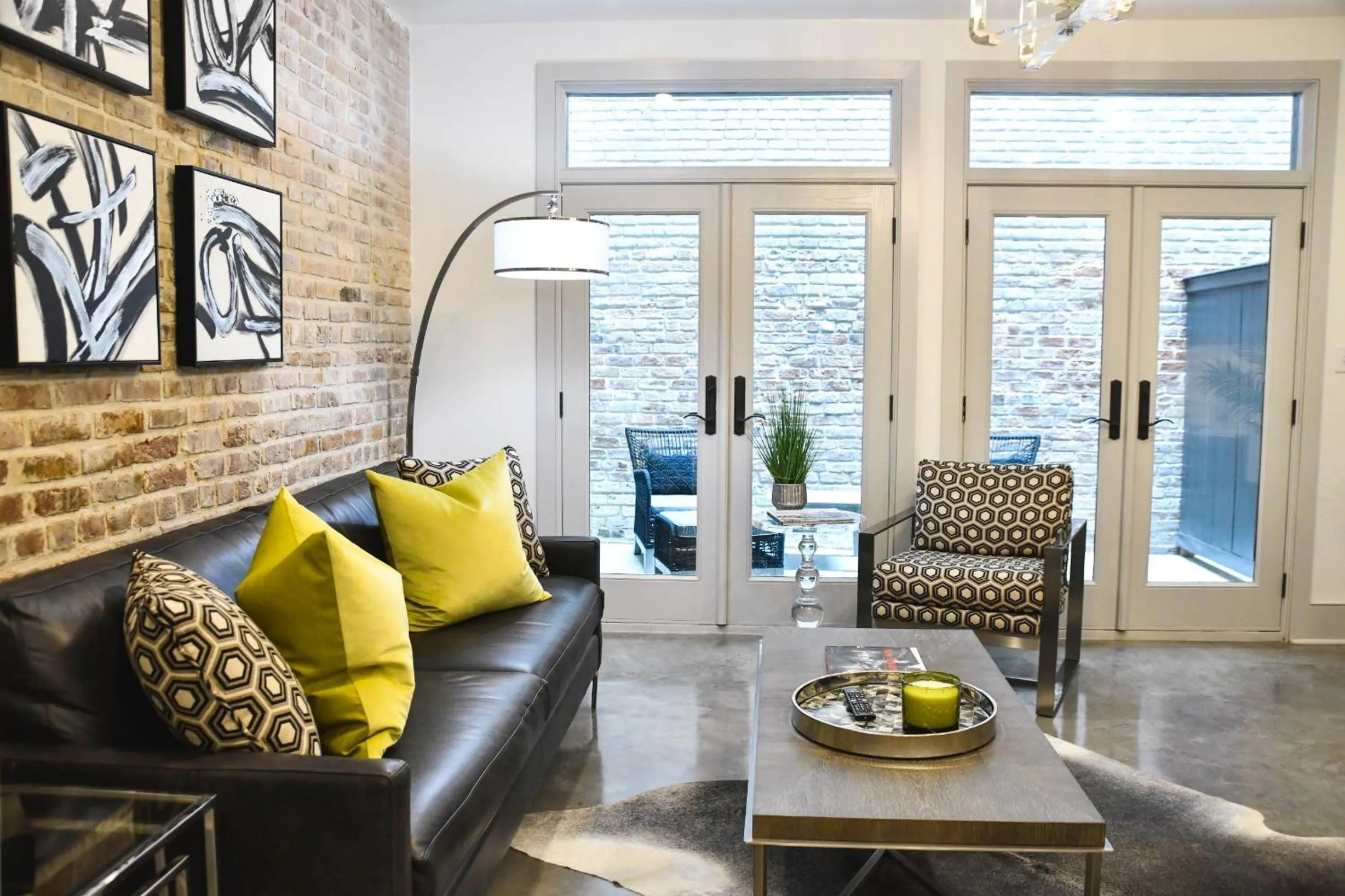 Living room in Harcol House