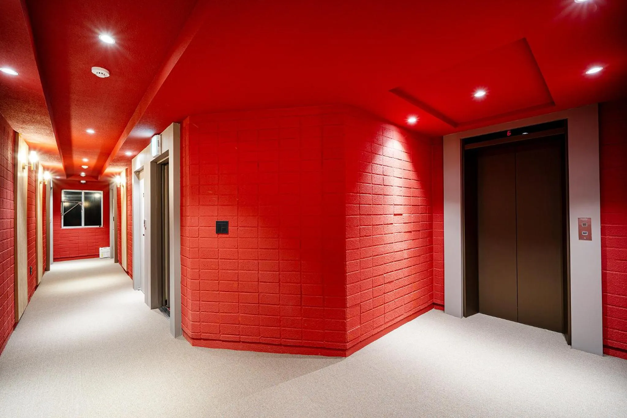 Property building in Hound Hotel Gumi indong