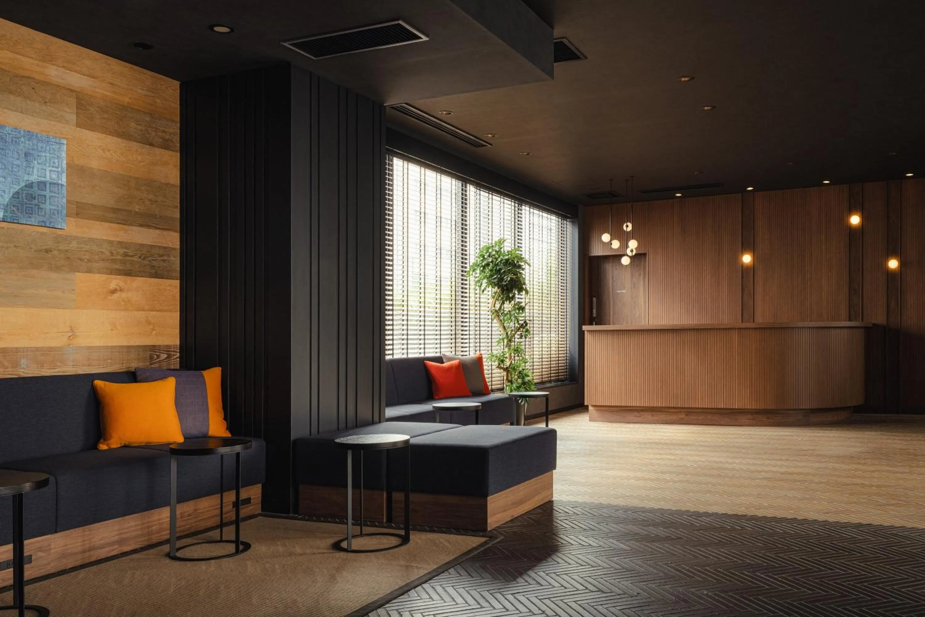 Lobby or reception in Nest Hotel Tokyo Yaesu