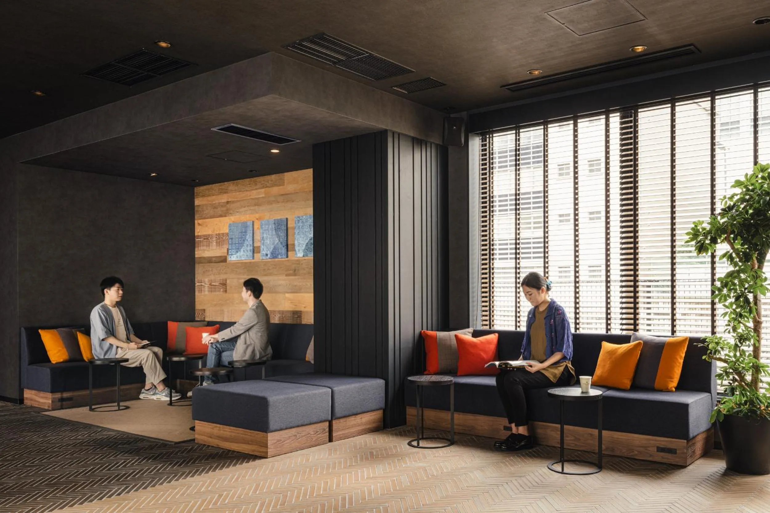 Lobby or reception in Nest Hotel Tokyo Yaesu