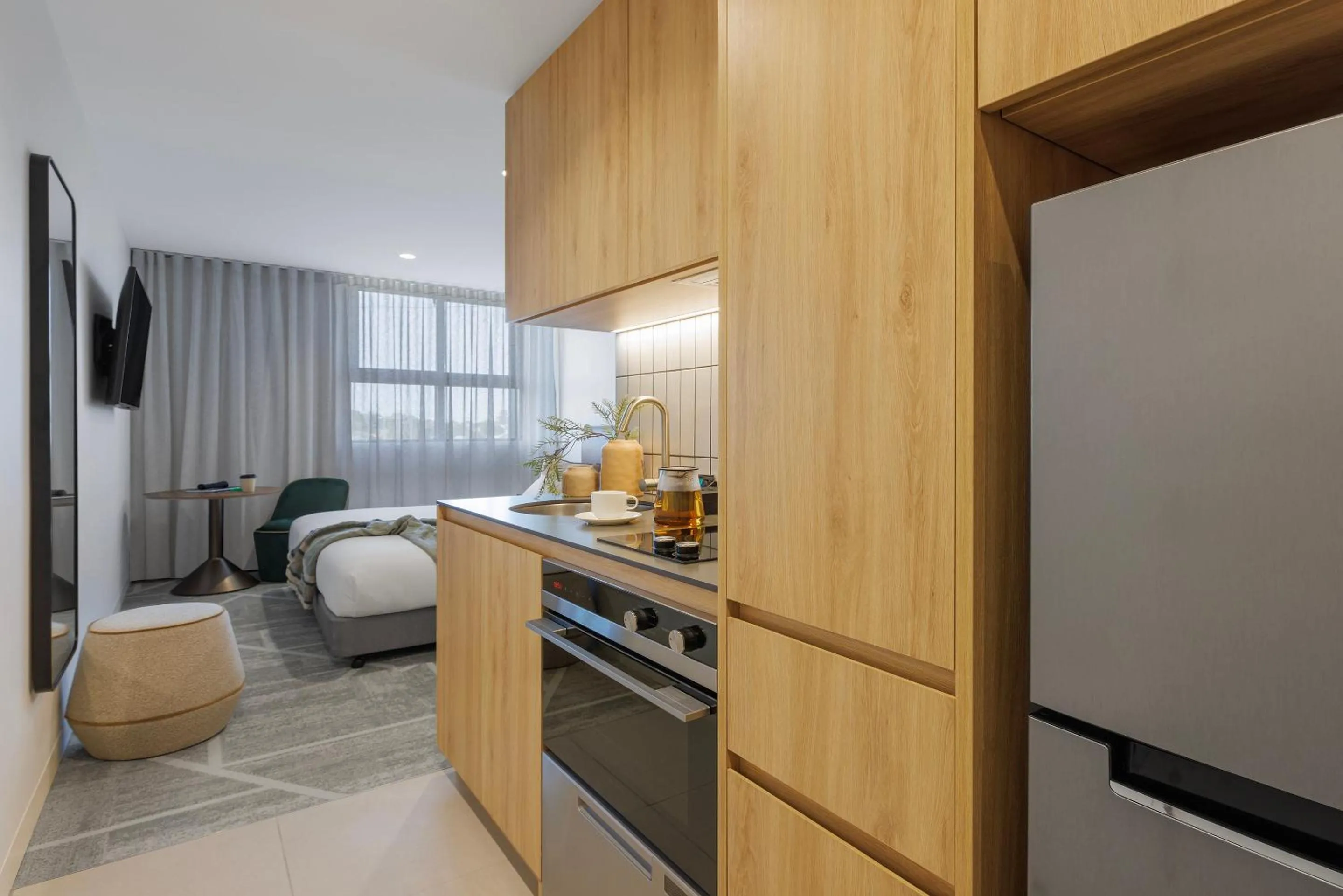 Coffee/tea facilities, Bed in Punthill Sunshine