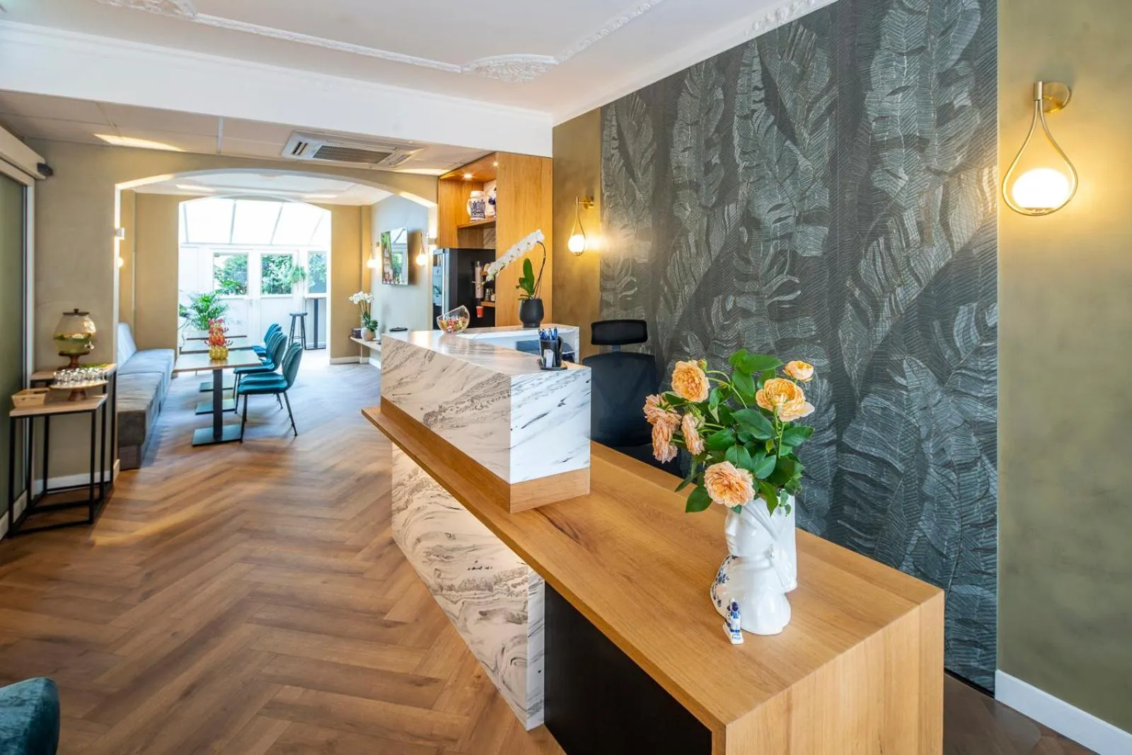 Lobby or reception in Jupiter Hotel