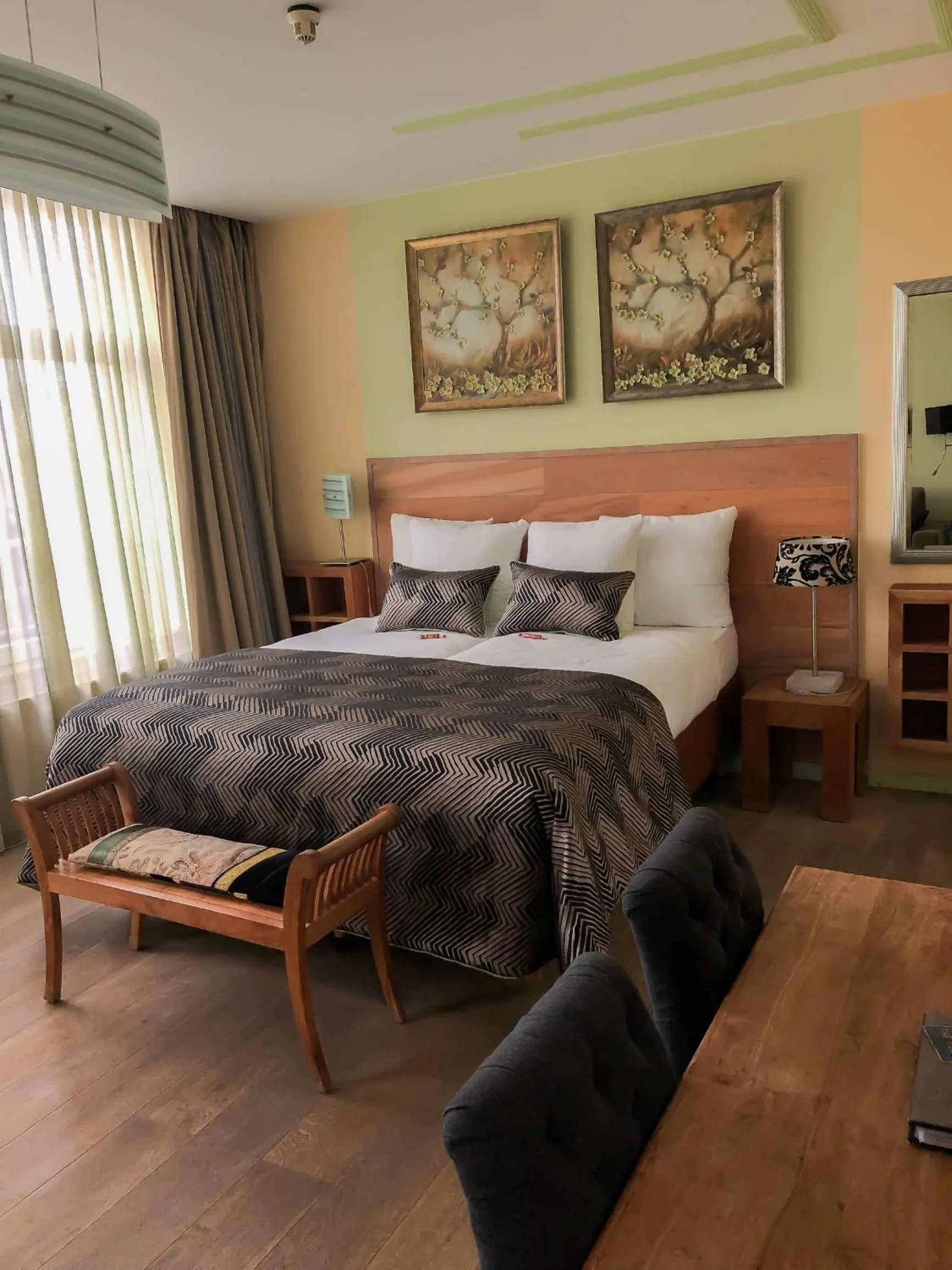 Bed in Jupiter Hotel