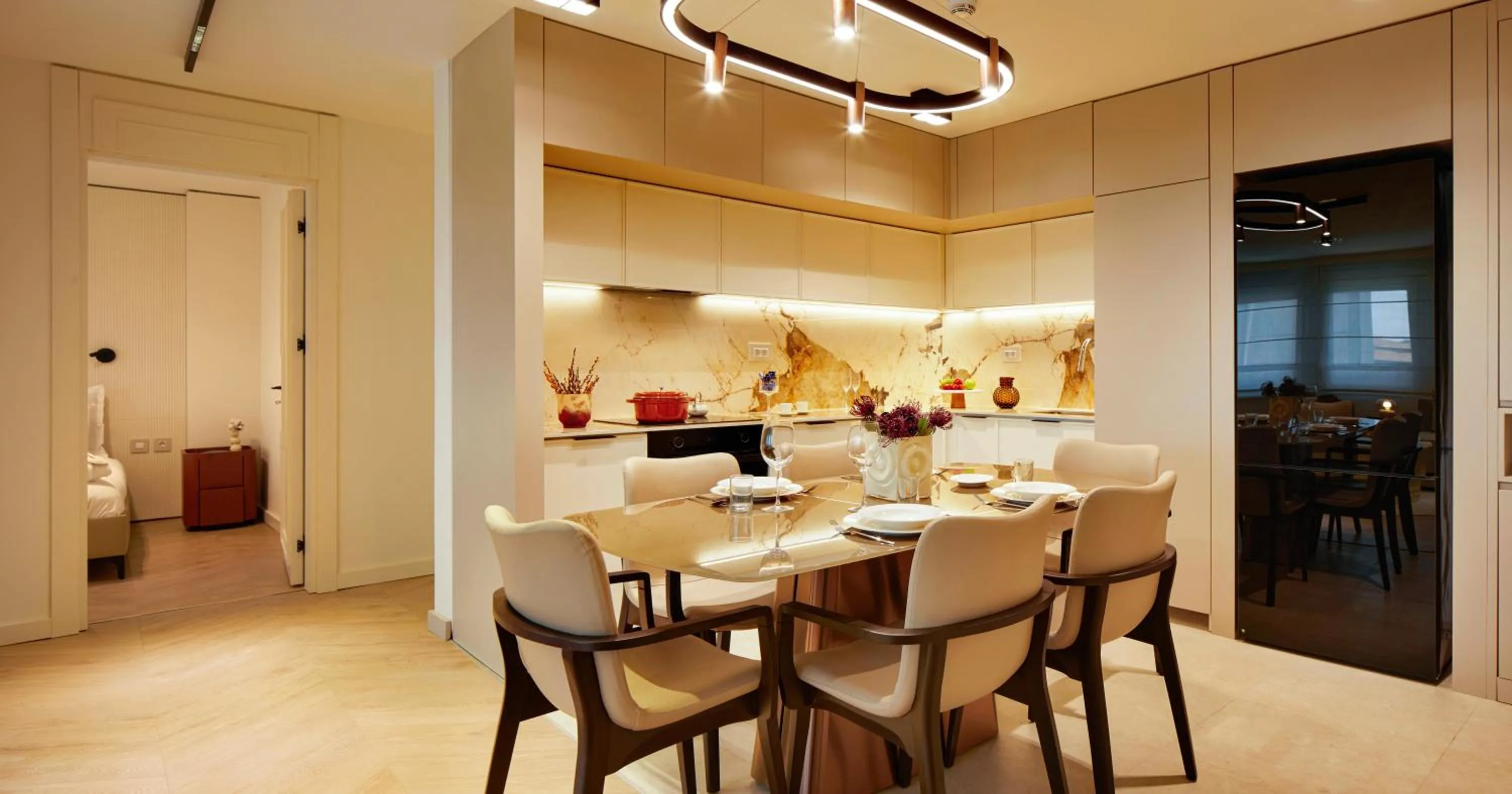 kitchen in G Residences Gayrettepe