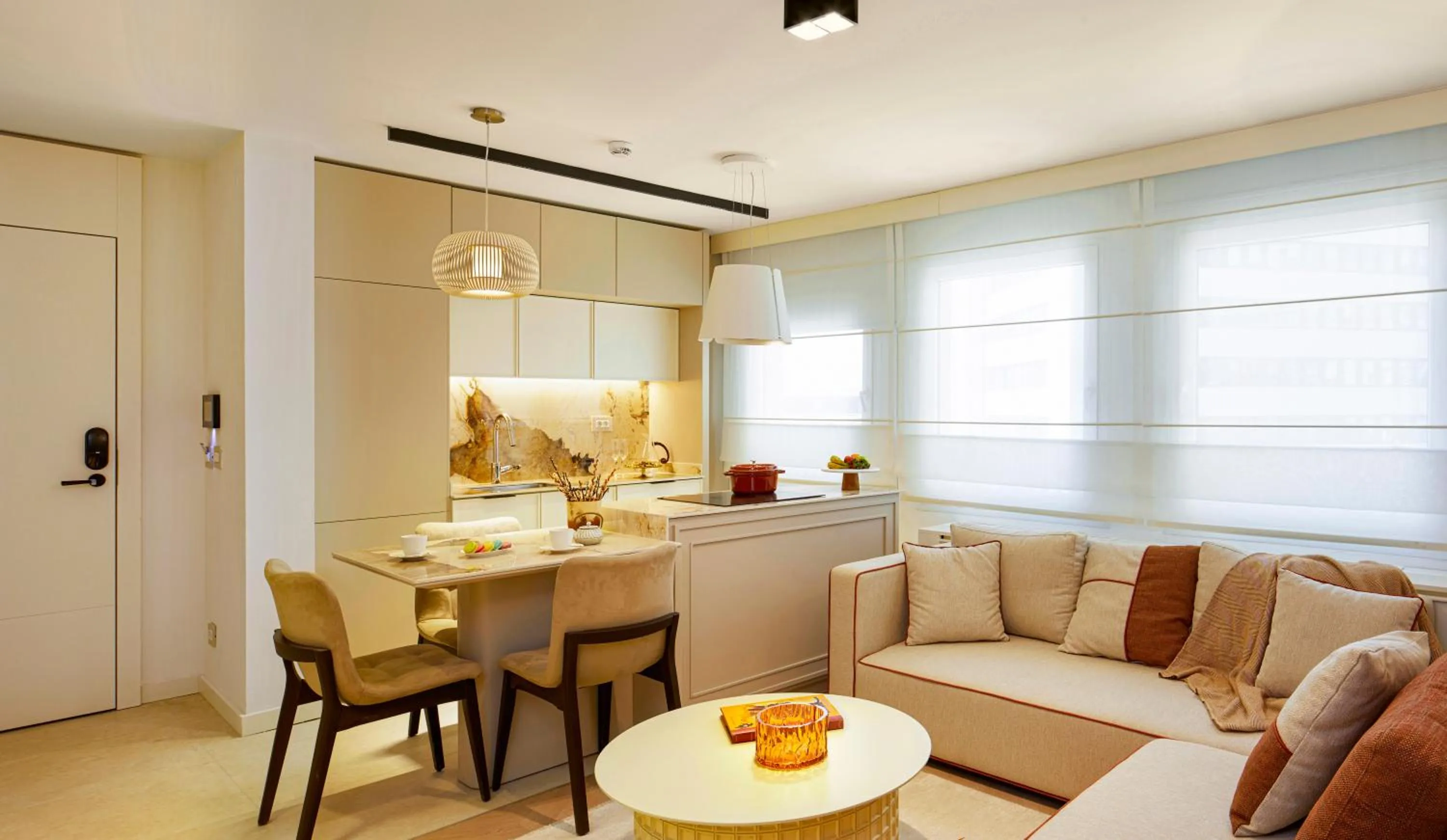 Living room in G Residences Gayrettepe