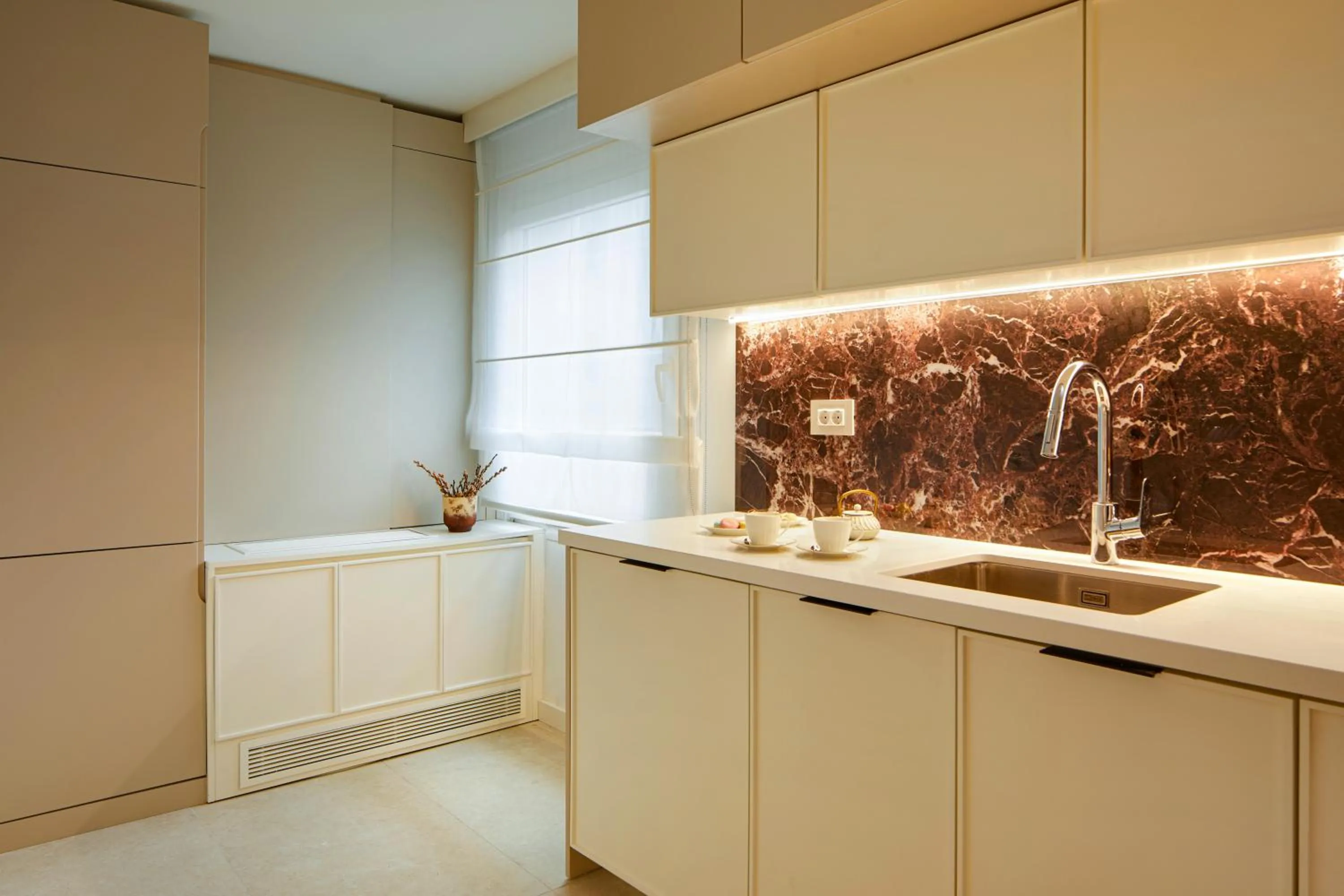 Kitchen or kitchenette in G Residences Gayrettepe