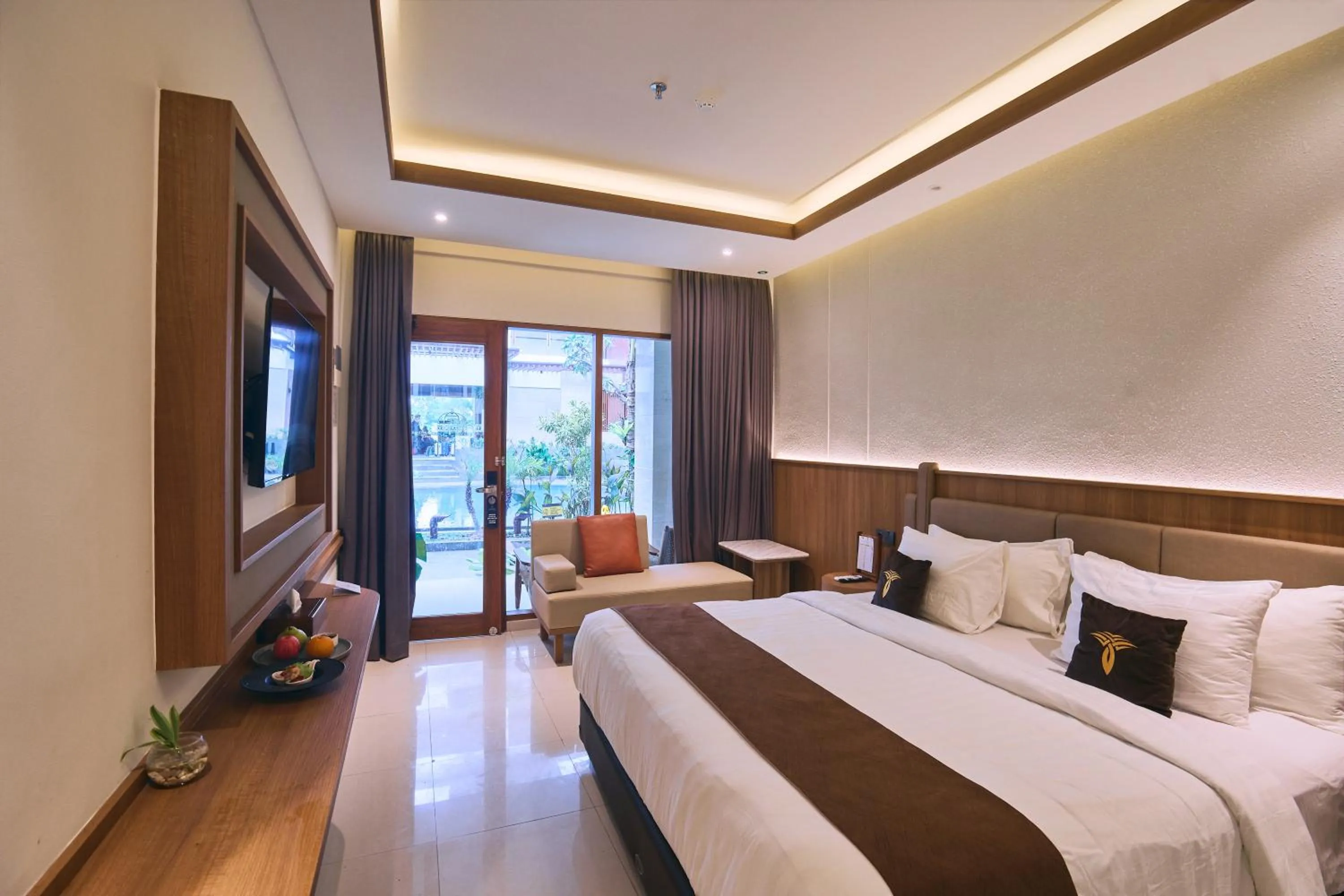 Bed in Grand Palma Pangandaran by Horison