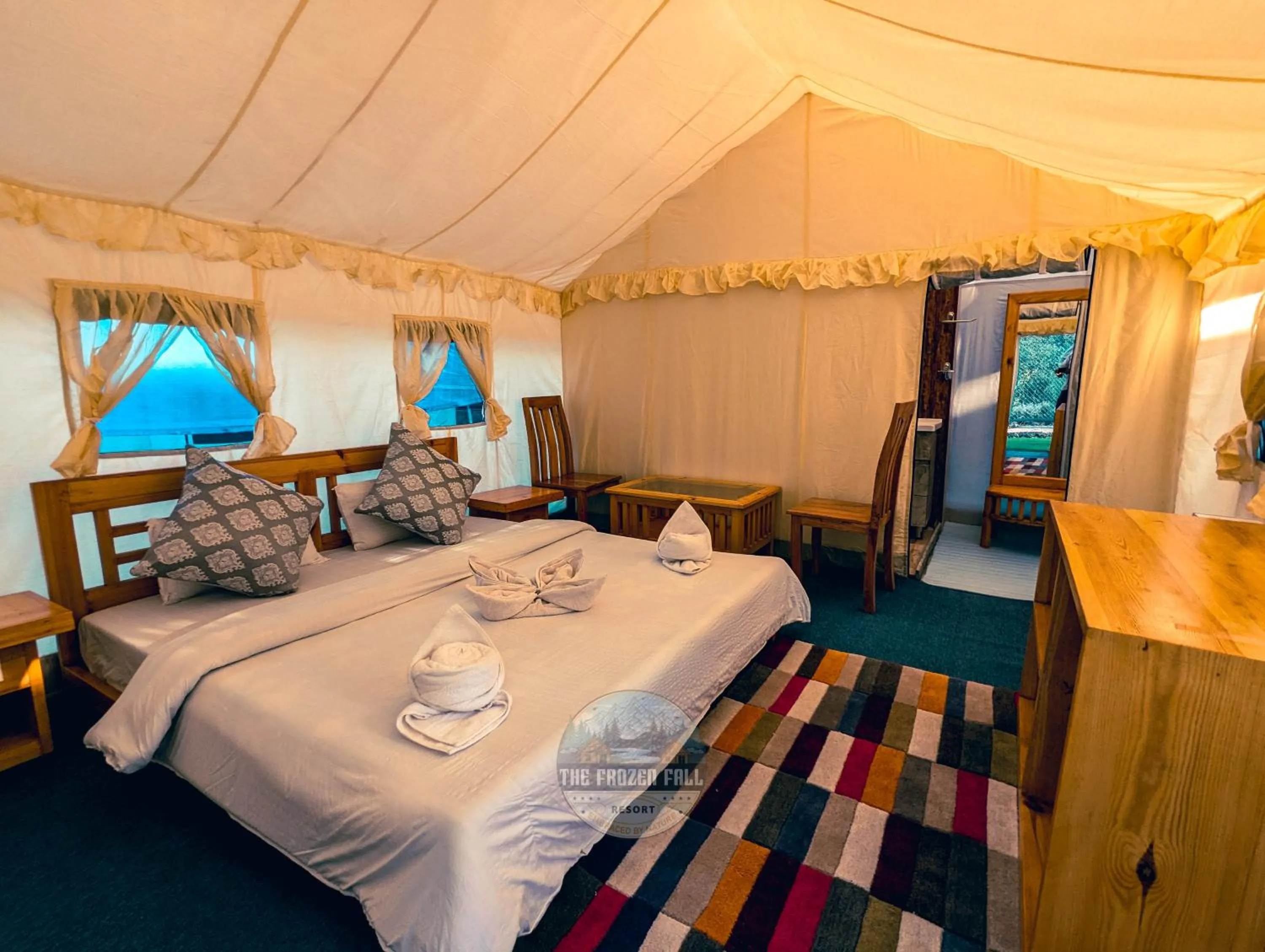 Tent in Dawat-e-Drung by FrozenFall Resort