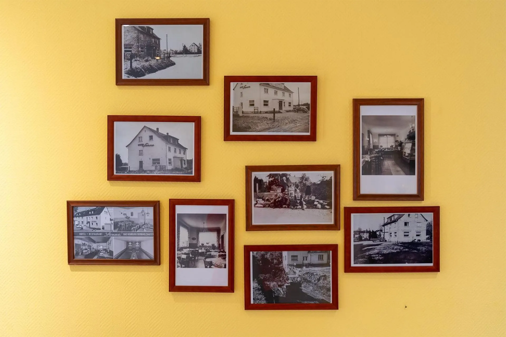 Decorative detail in Hotel Sonne