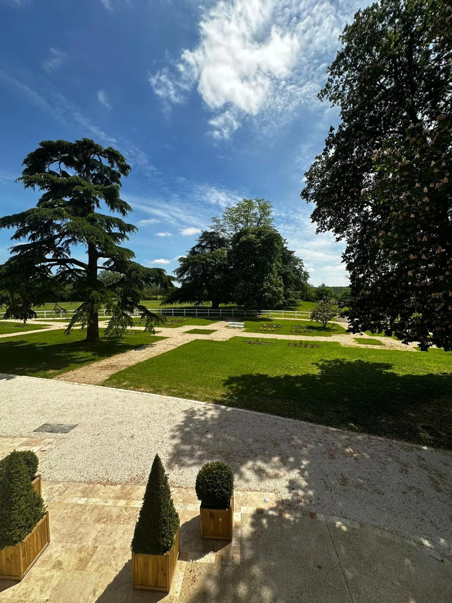 Garden in Domaine de l'Ecorcerie