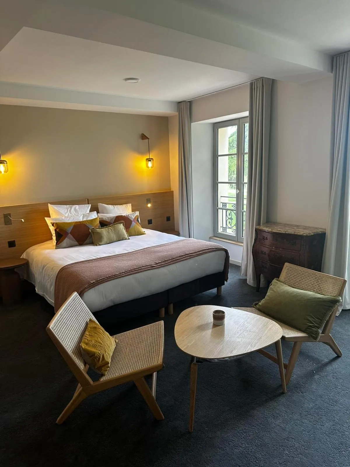 Bedroom, Bed in Domaine de l'Ecorcerie