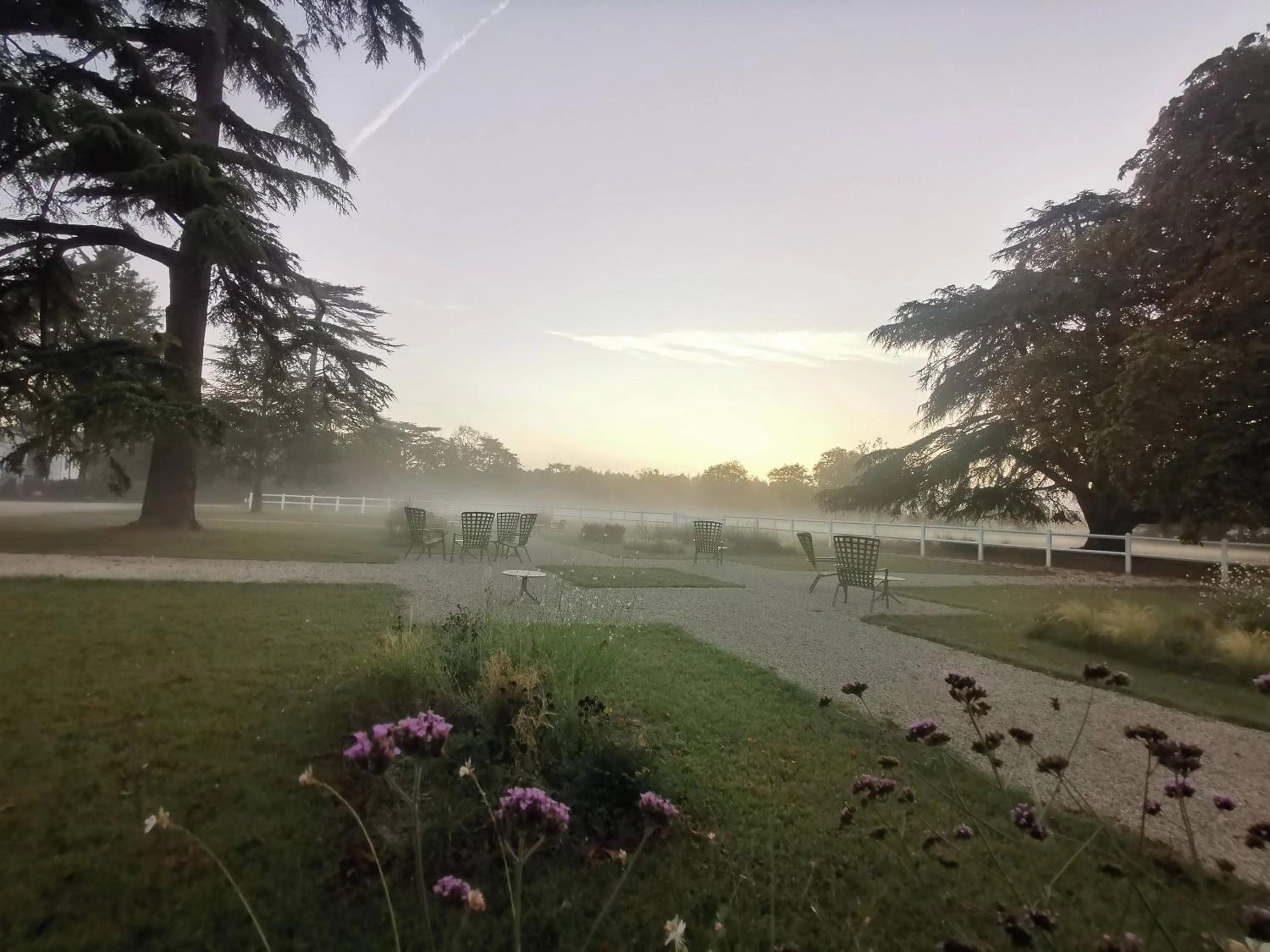 Natural landscape in Domaine de l'Ecorcerie