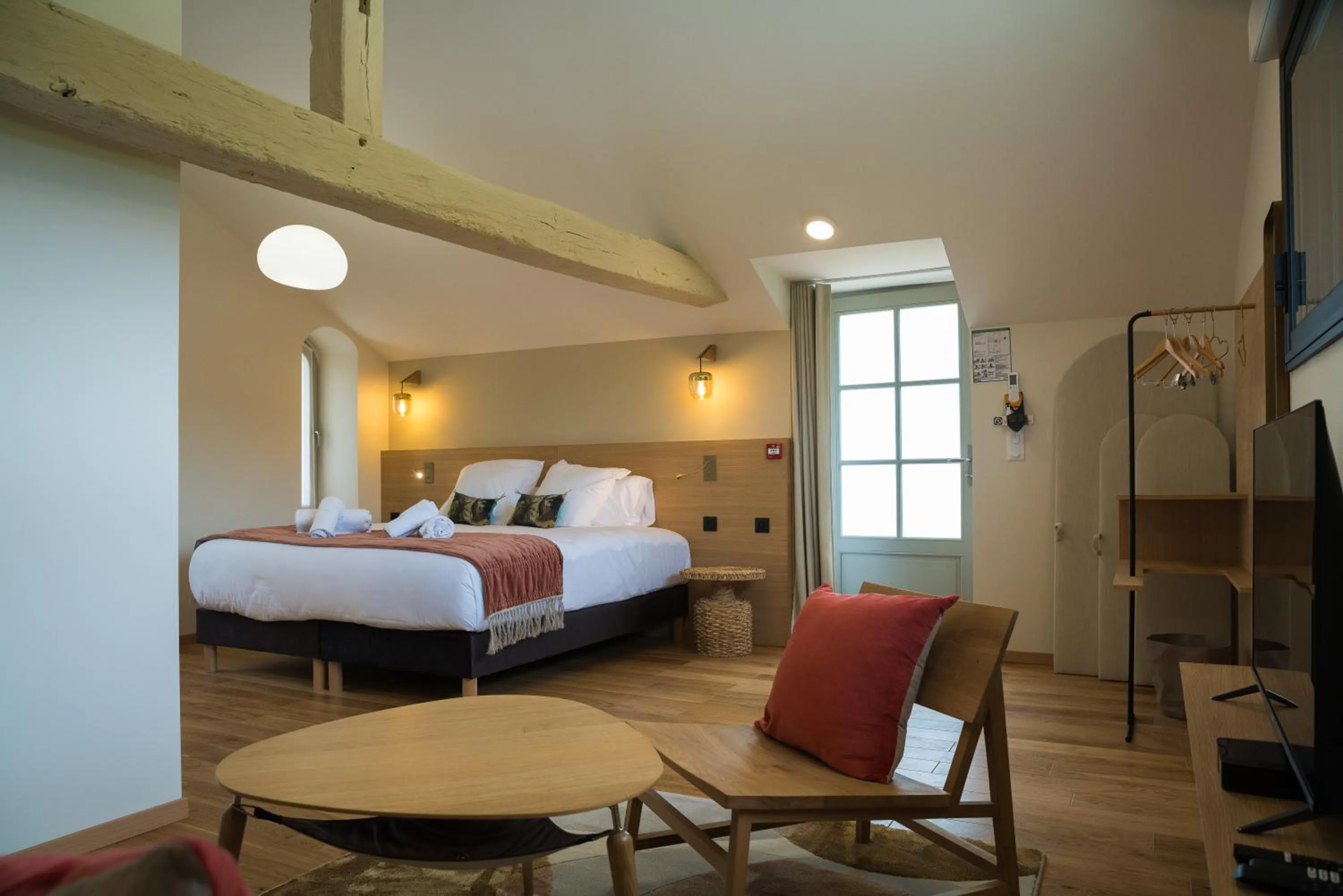 Photo of the whole room, Bed in Domaine de l'Ecorcerie