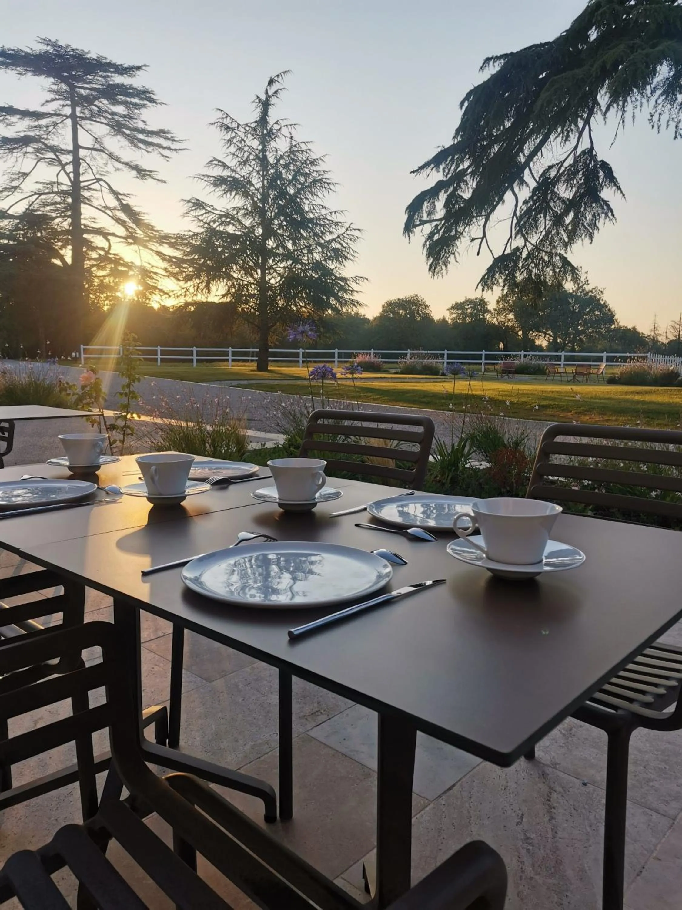 Patio in Domaine de l'Ecorcerie