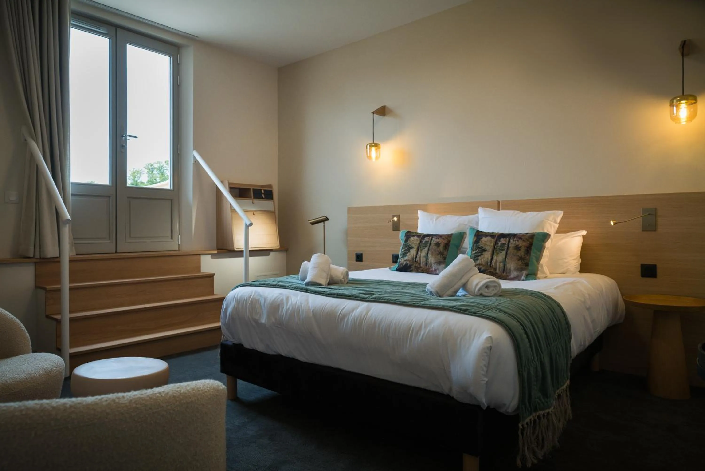 Bedroom, Bed in Domaine de l'Ecorcerie