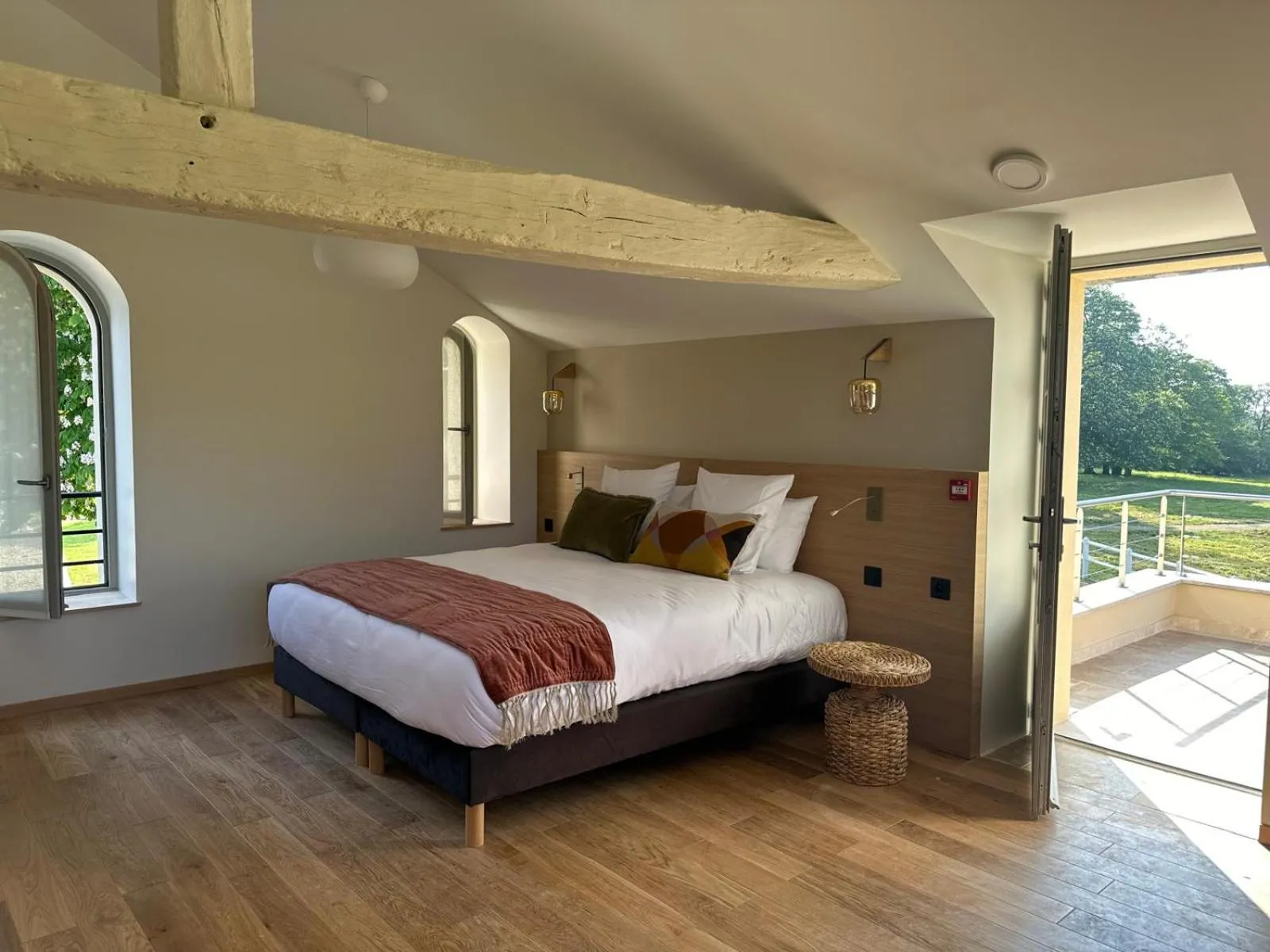 Bedroom, Bed in Domaine de l'Ecorcerie