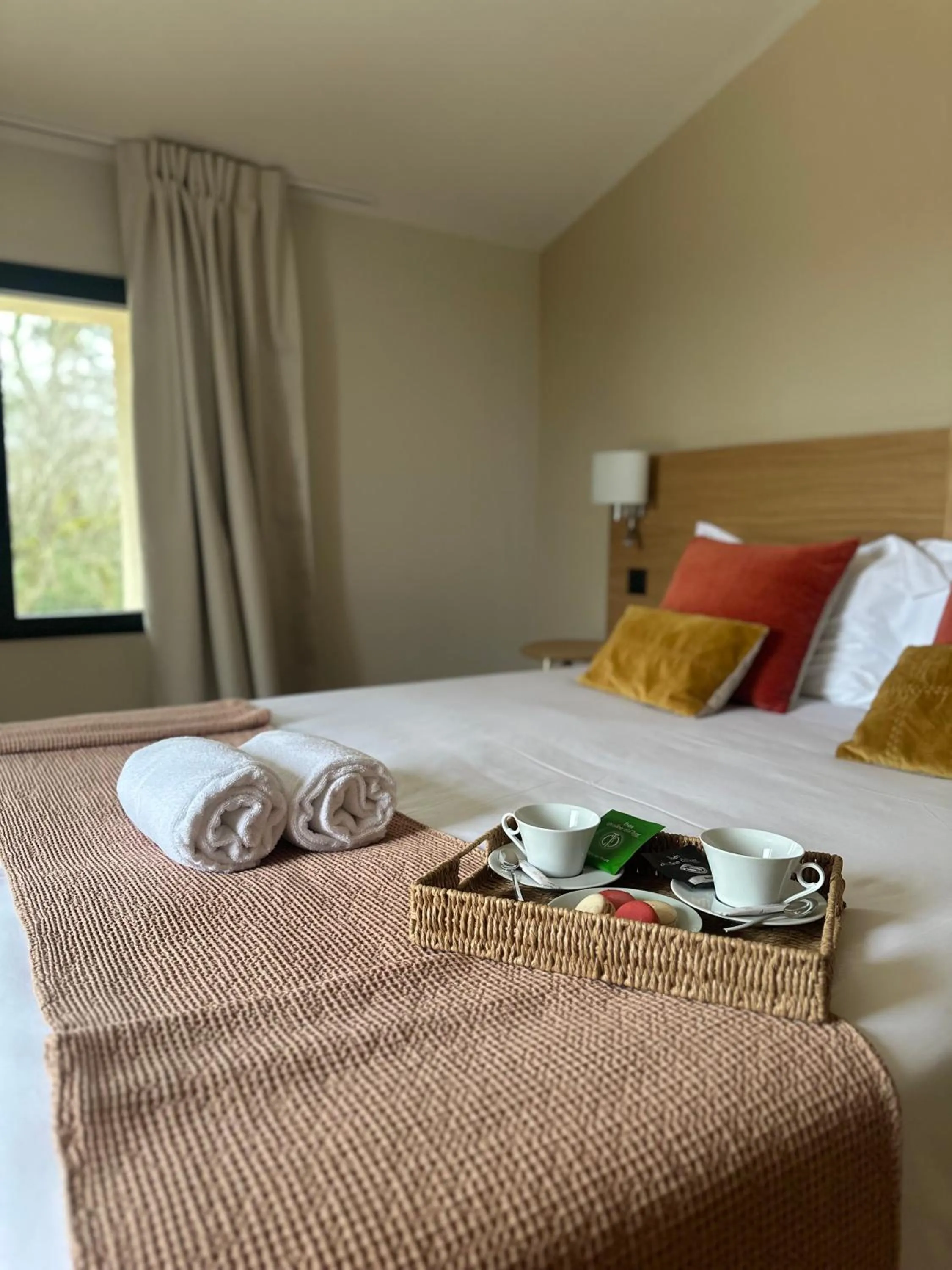 Bedroom, Bed in Domaine de l'Ecorcerie