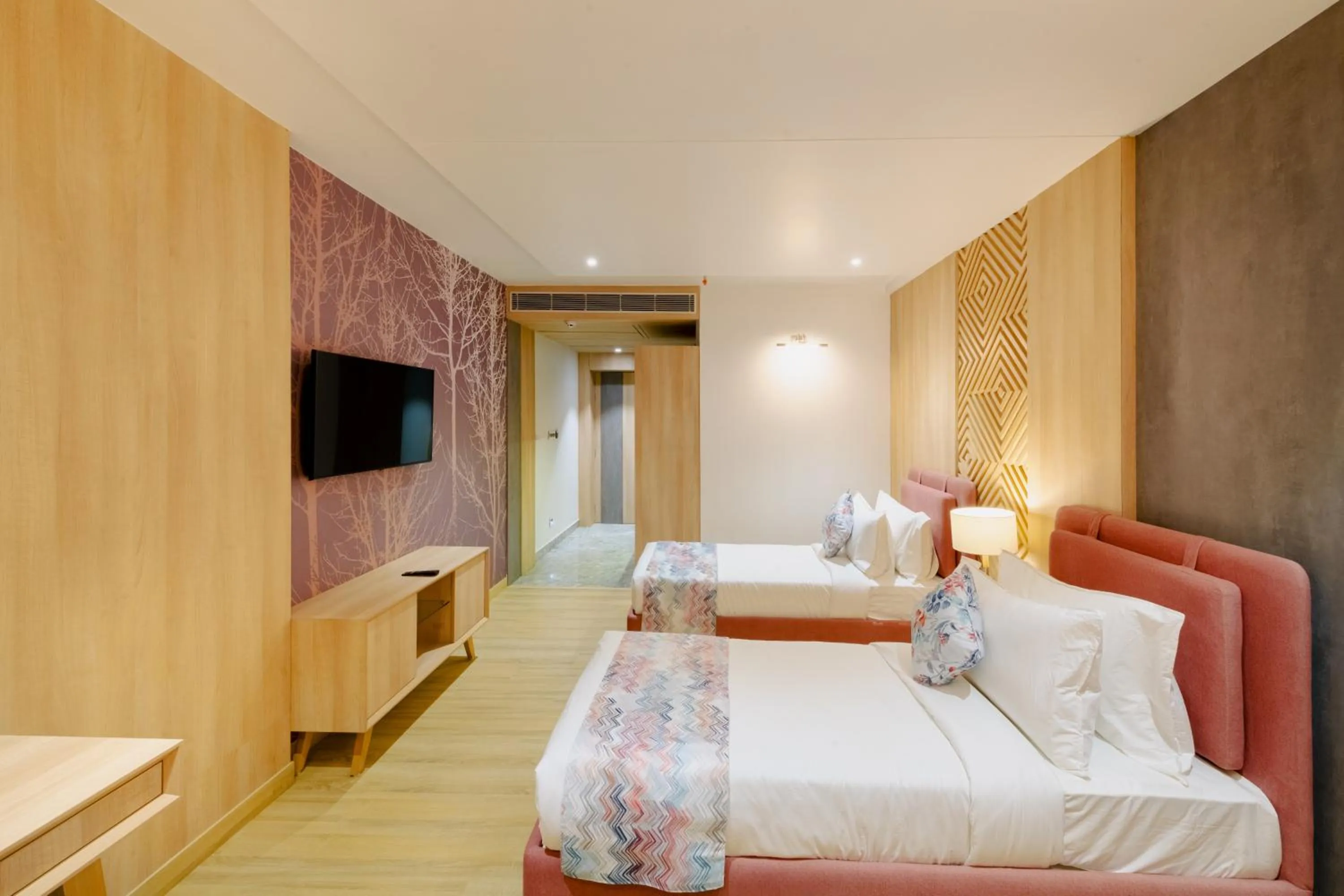 Photo of the whole room, Bed in Signature Hotel