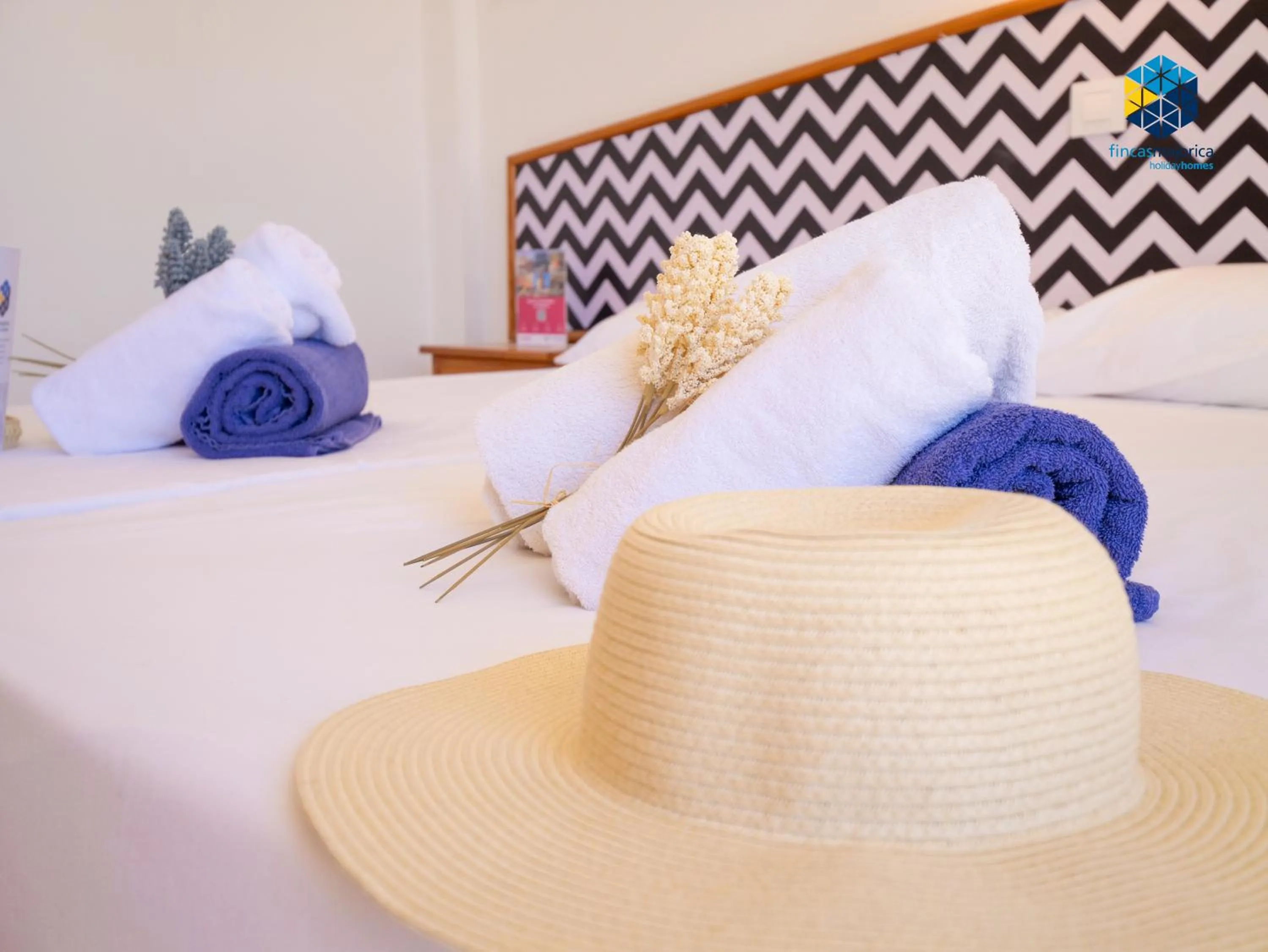 Bed in Apartamentos Bella María