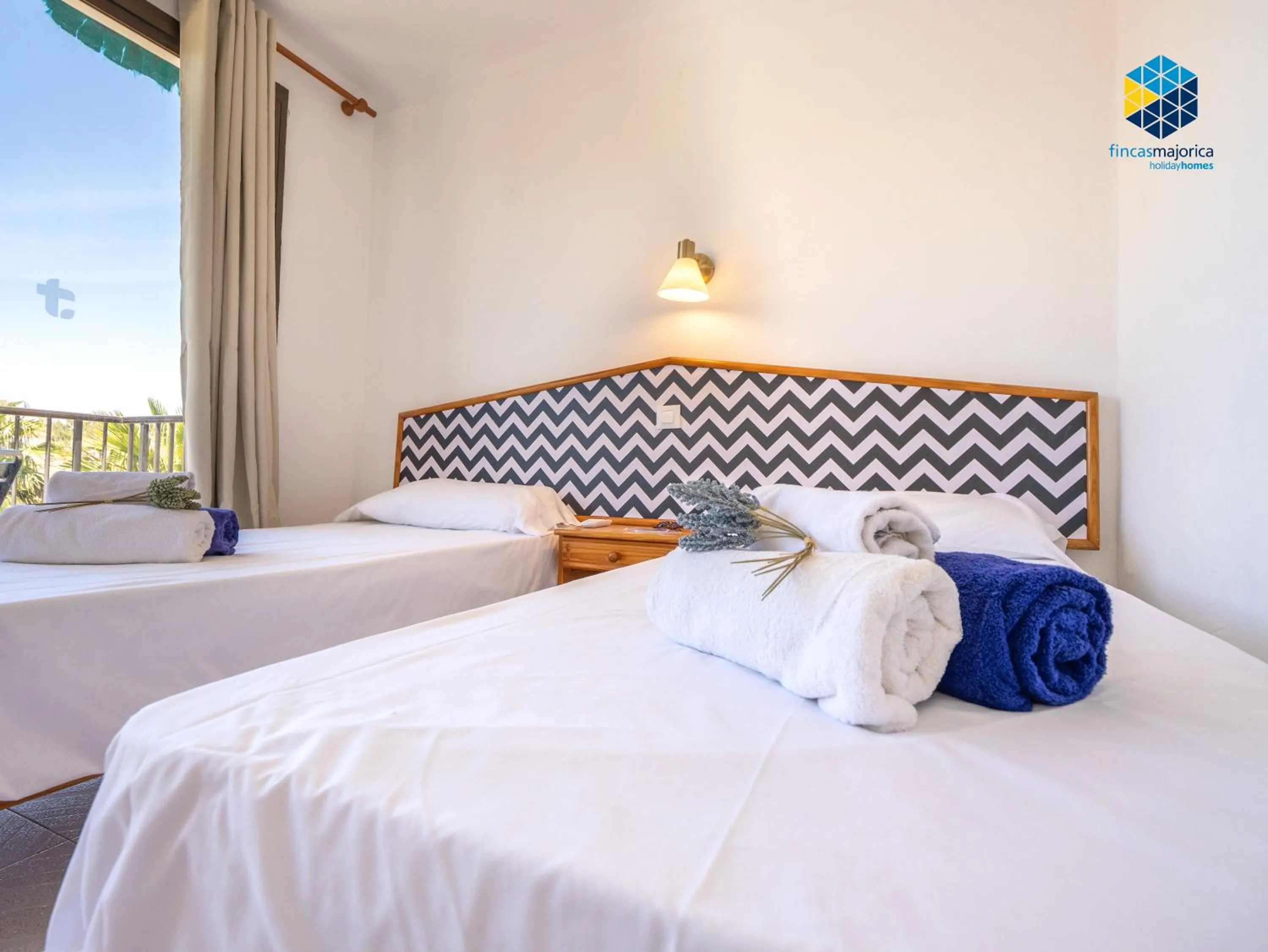 Bed in Apartamentos Bella María