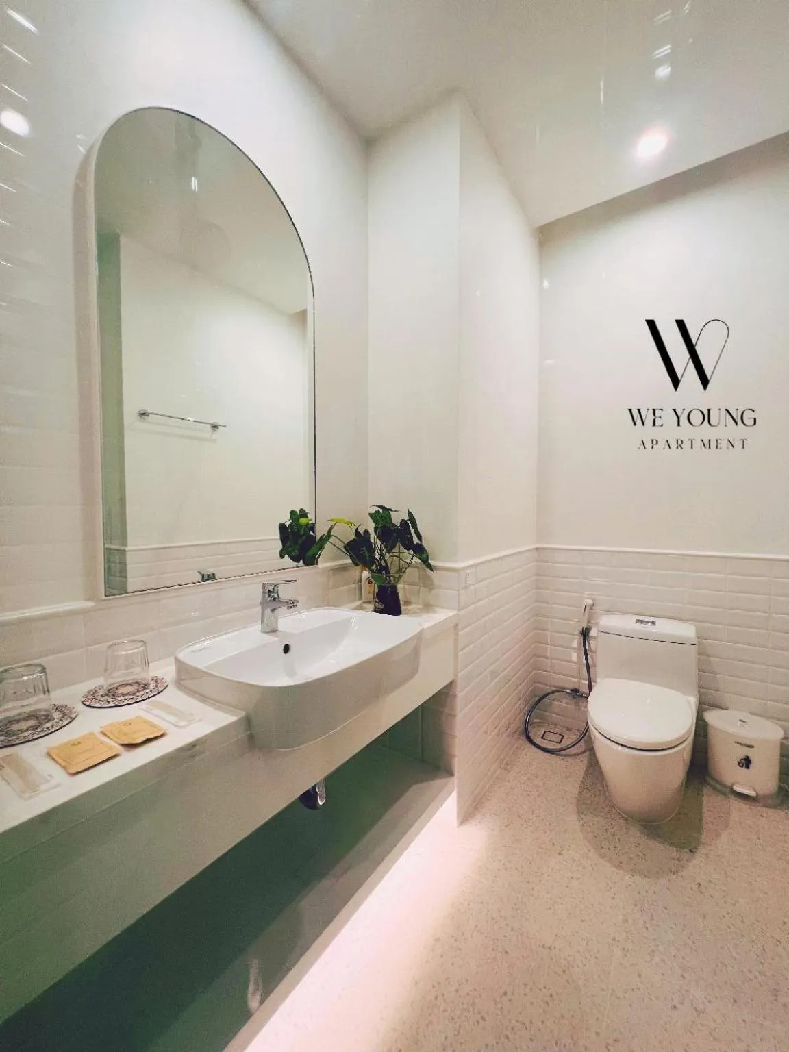 Bathroom in We Young Apartments by HOFs - Fireworks & Ocean view