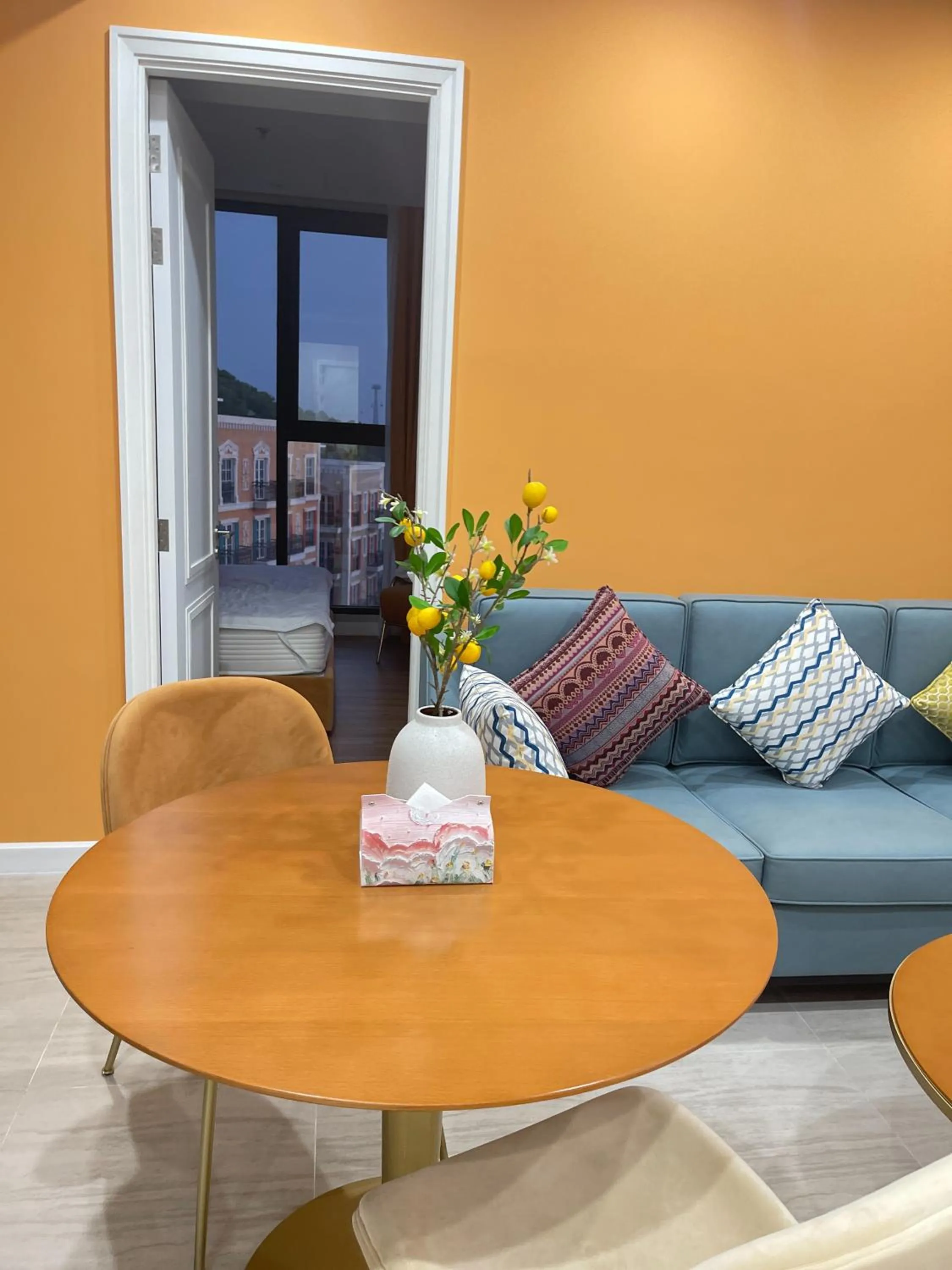 Living room in We Young Apartments by HOFs - Fireworks & Ocean view