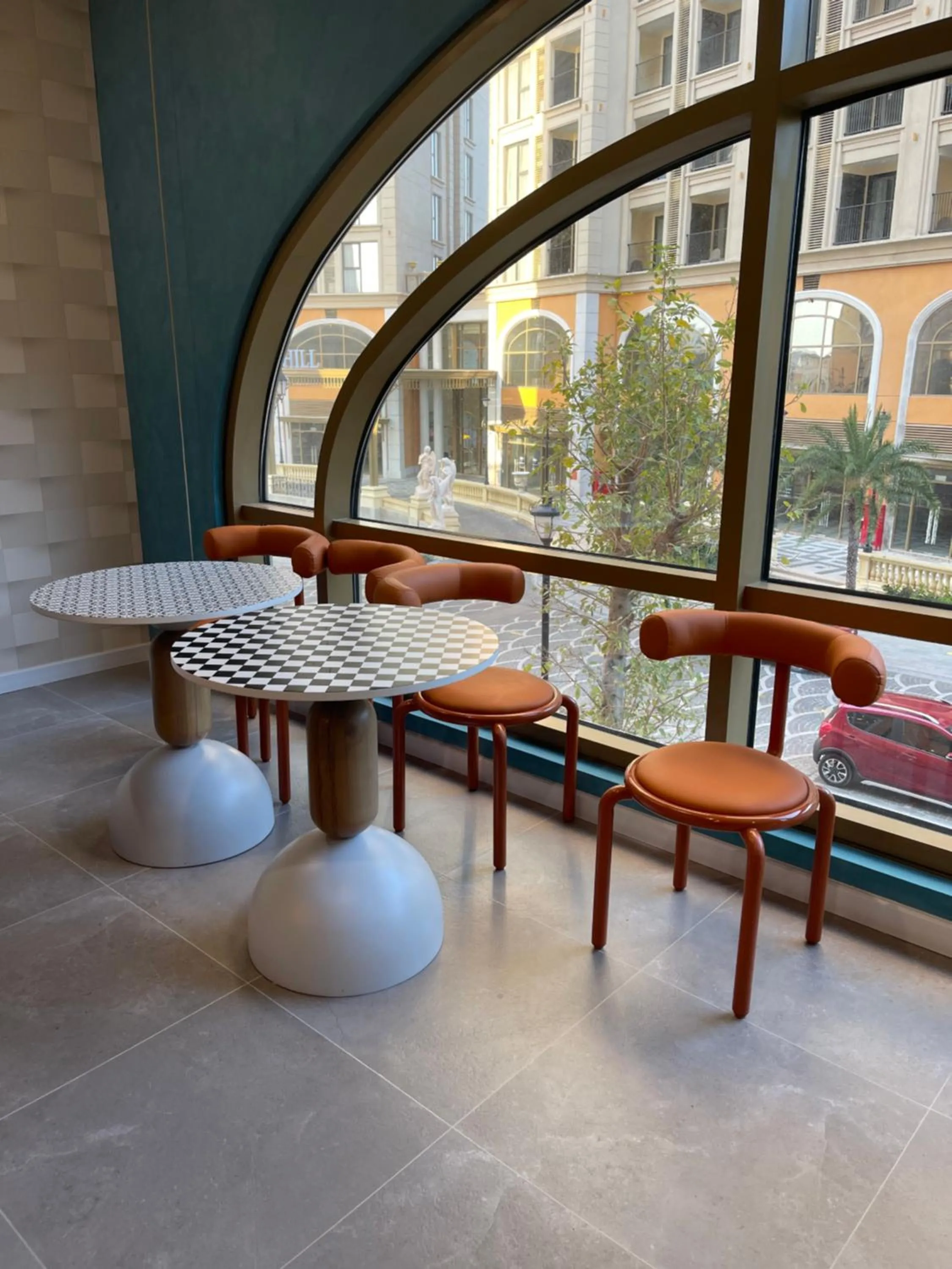 Seating area in We Young Apartments by HOFs - Fireworks & Ocean view