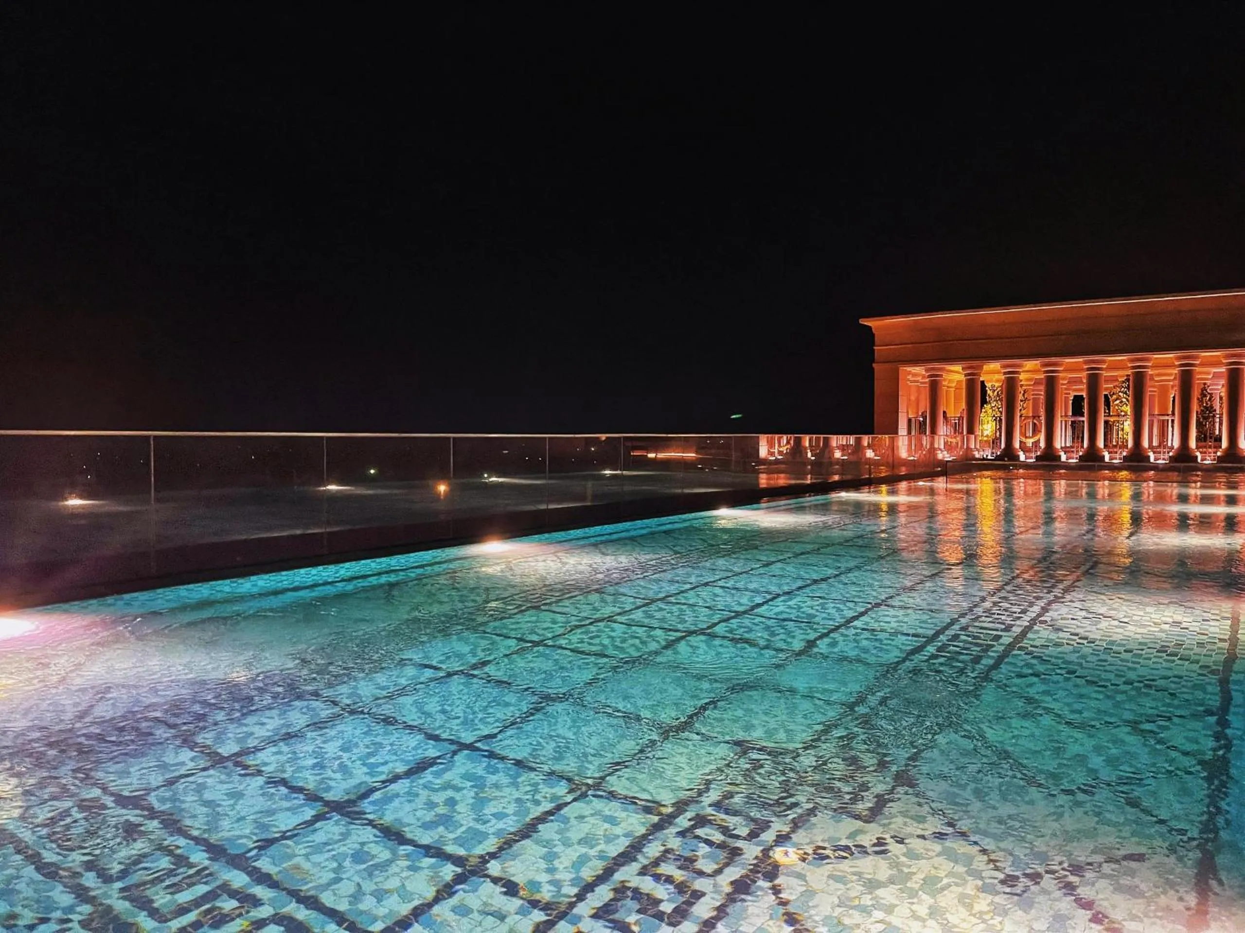 Swimming pool in We Young Apartments by HOFs - Fireworks & Ocean view