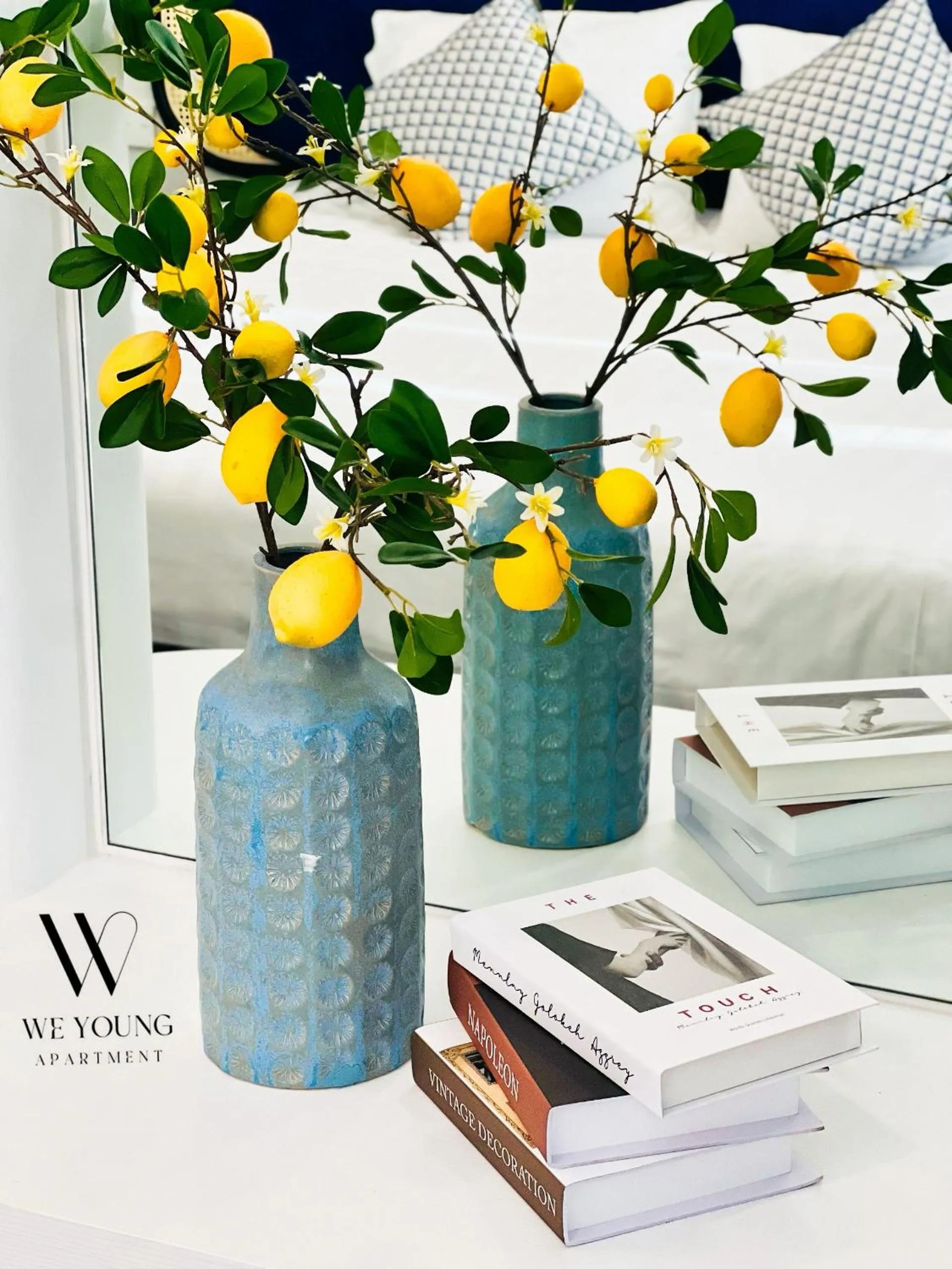 Decorative detail in We Young Apartments by HOFs - Fireworks & Ocean view