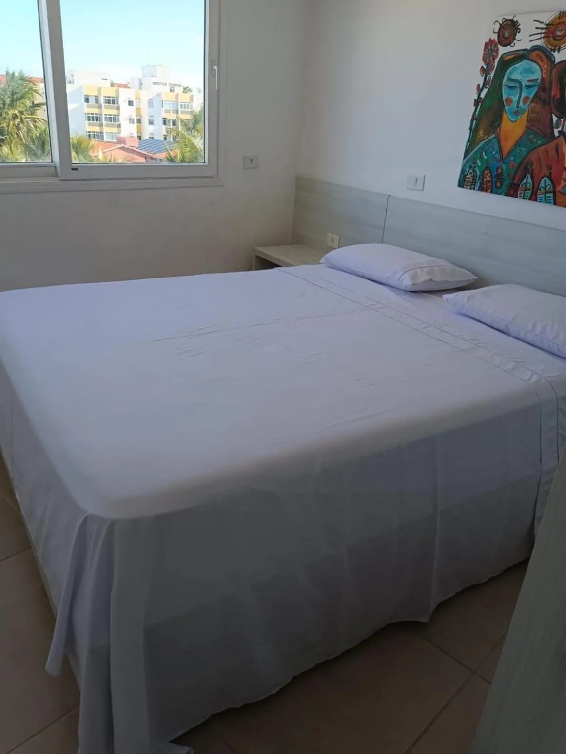 Bed in ApartHotel Praia dos Carneiros