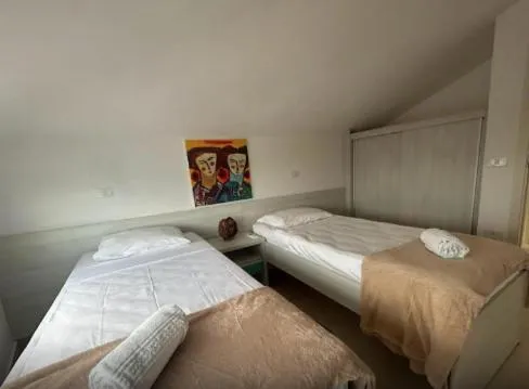 Bed in ApartHotel Praia dos Carneiros