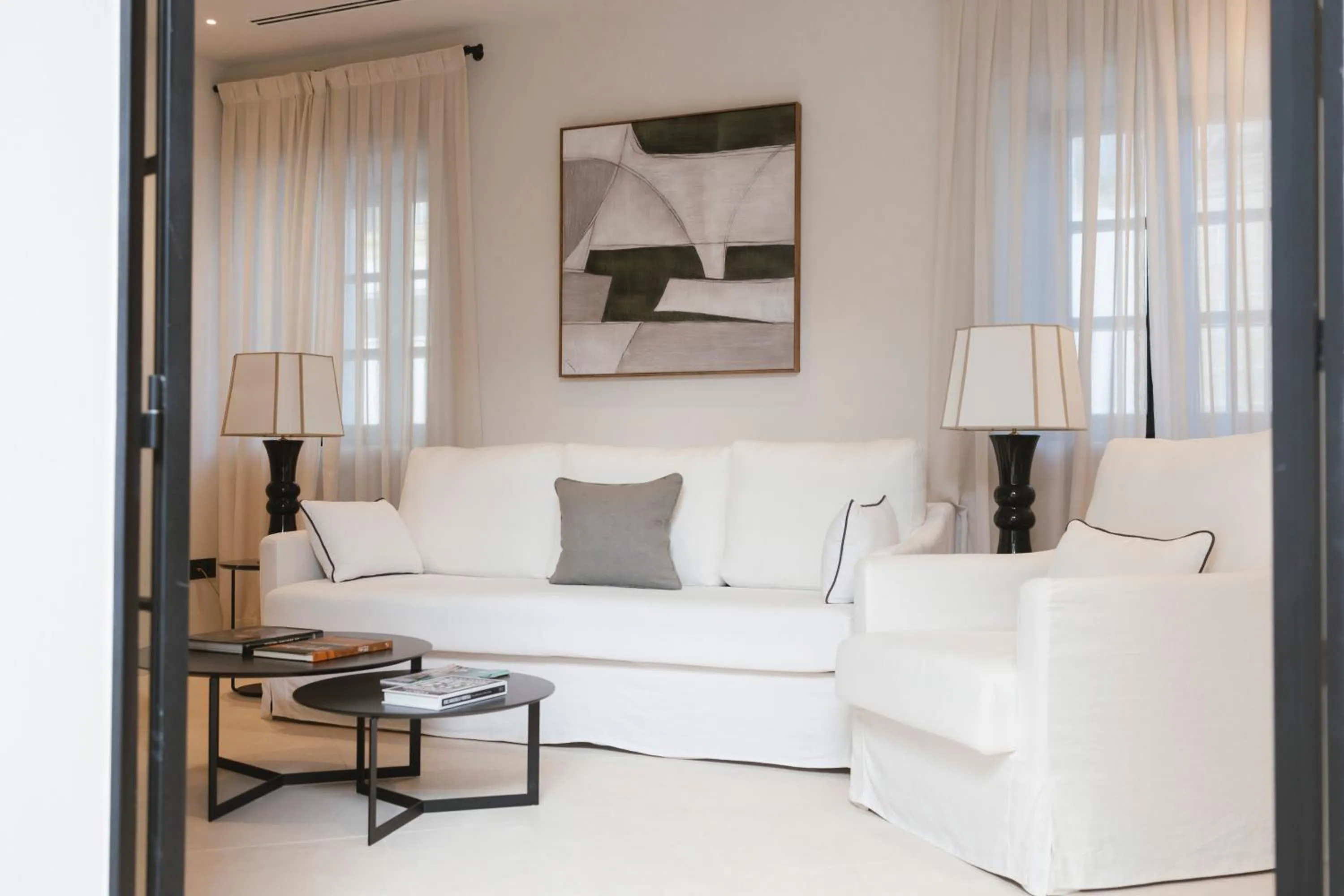 Living room in Hotel Boutique Sidonia