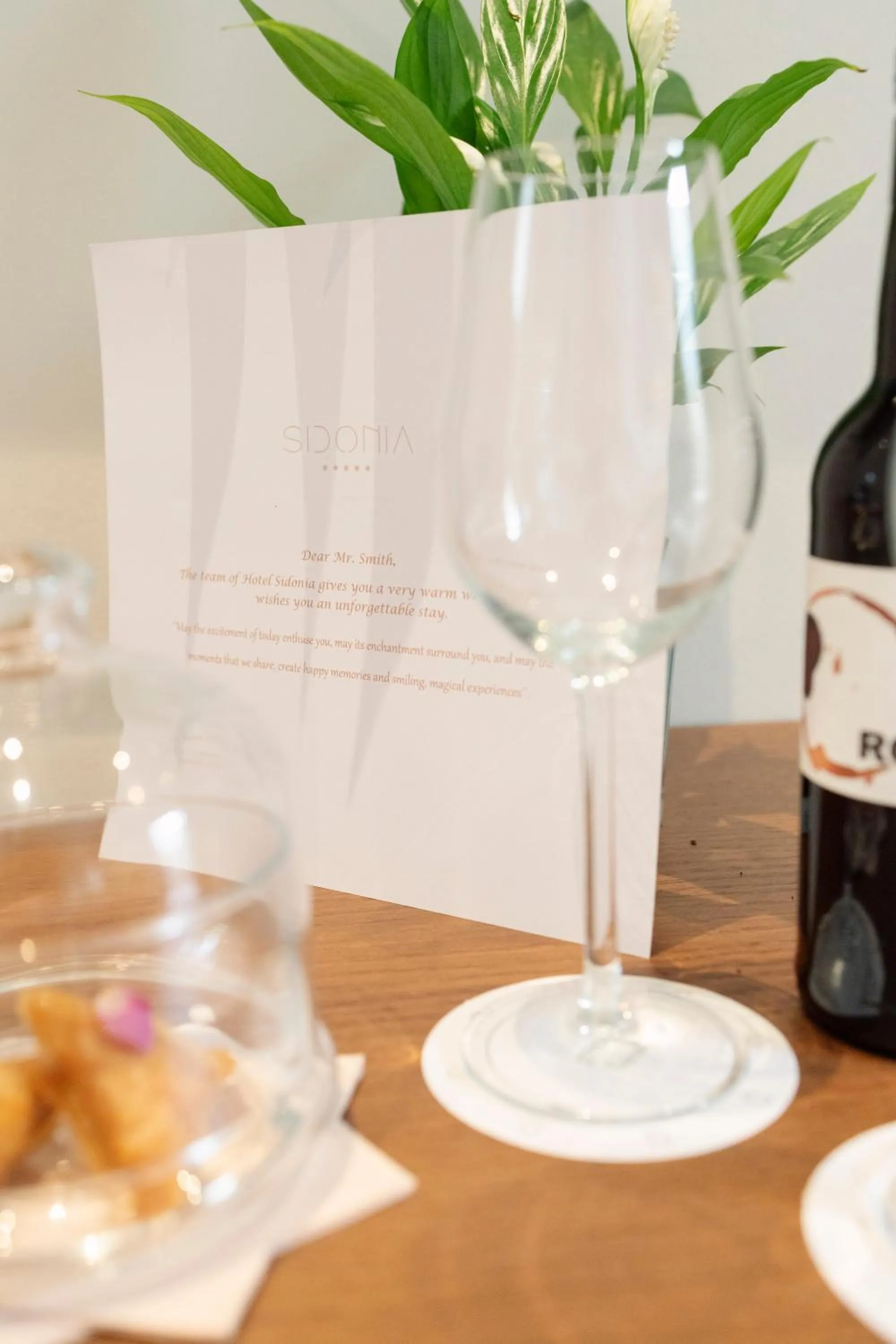 Decorative detail in Hotel Boutique Sidonia