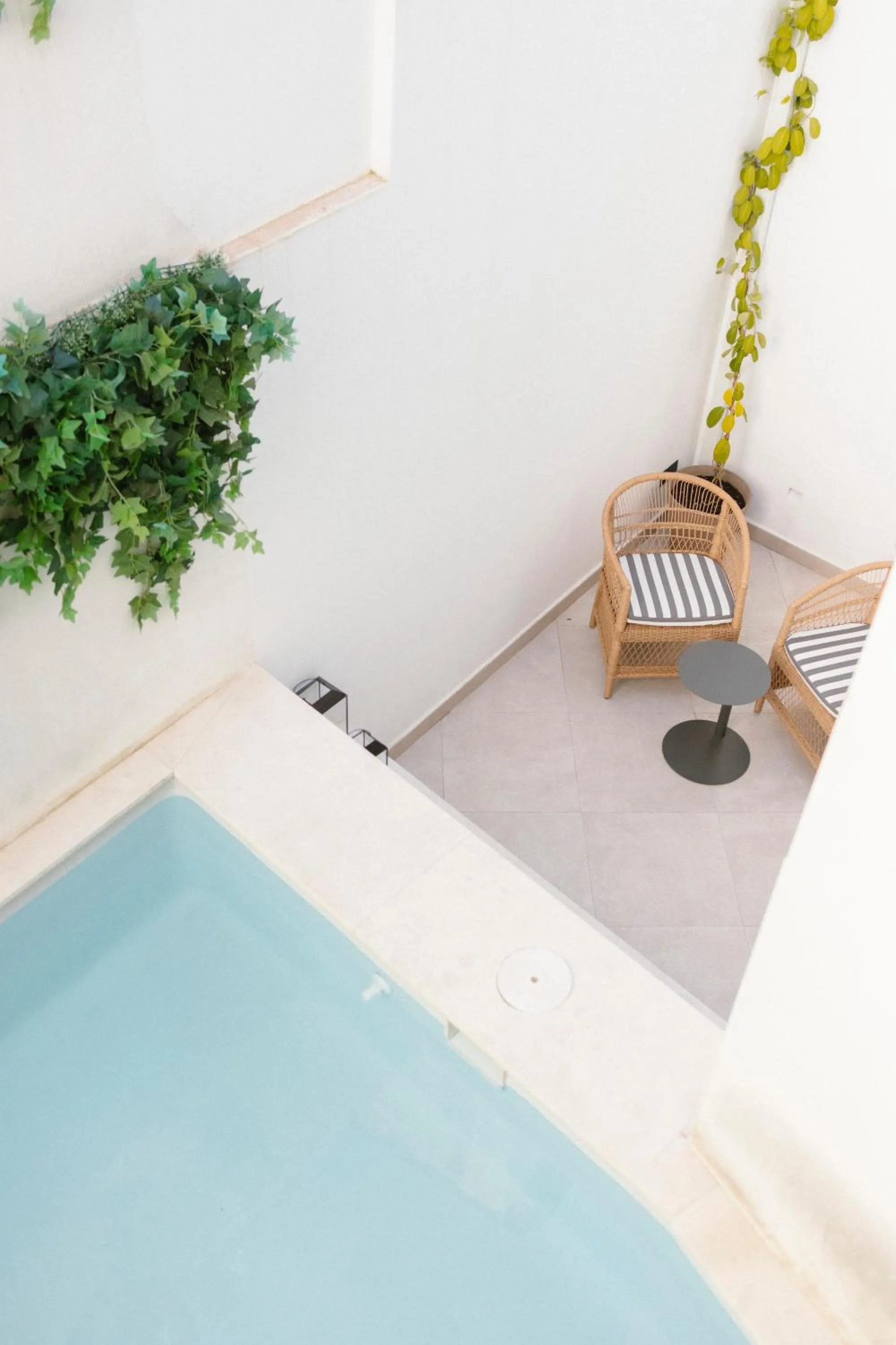 Patio in Hotel Boutique Sidonia