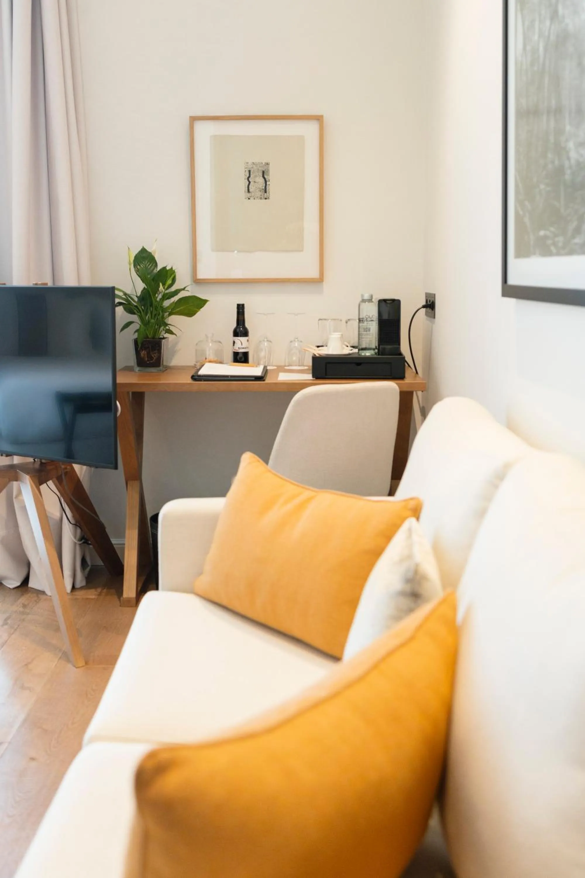 Seating area in Hotel Boutique Sidonia