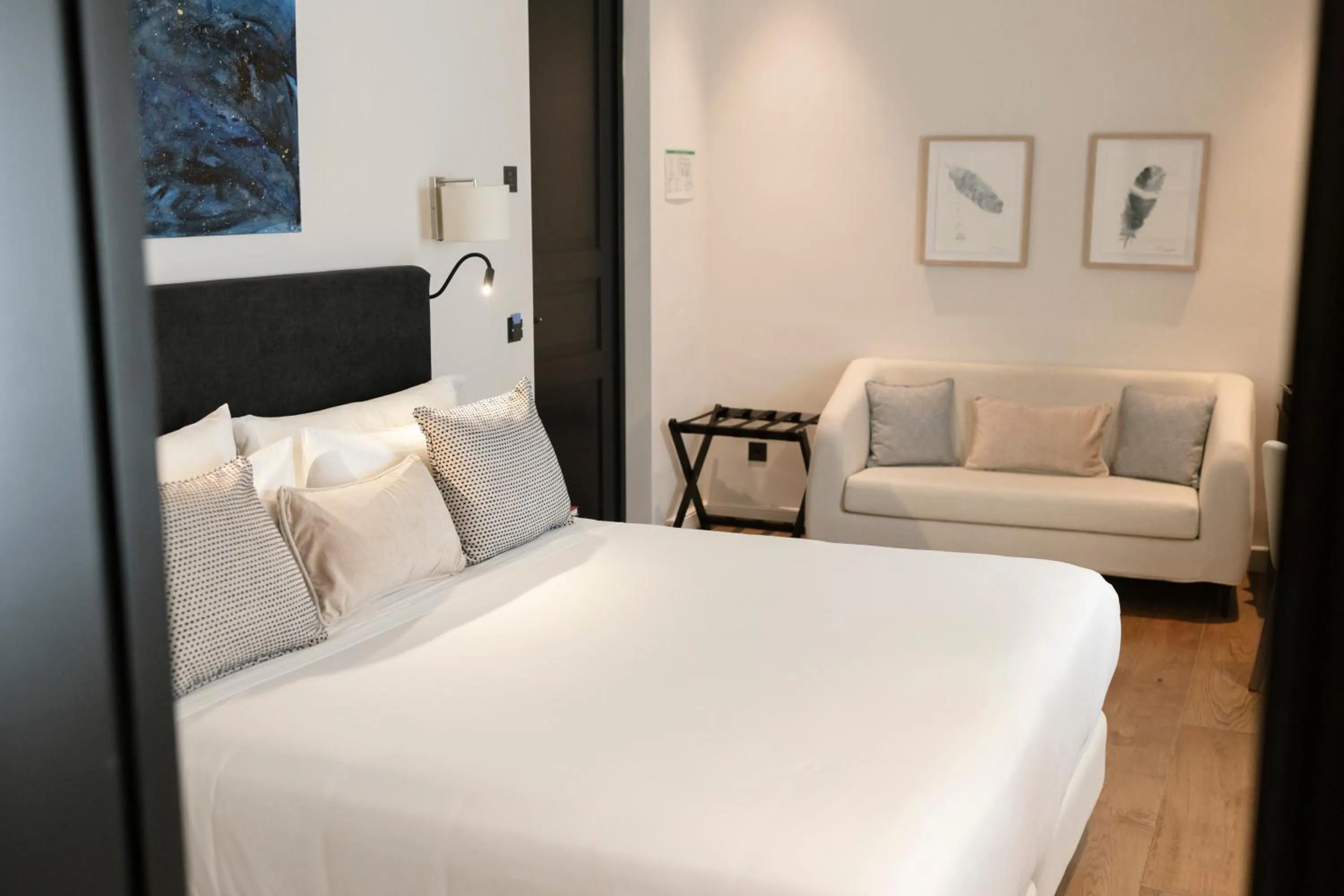 Bed in Hotel Boutique Sidonia