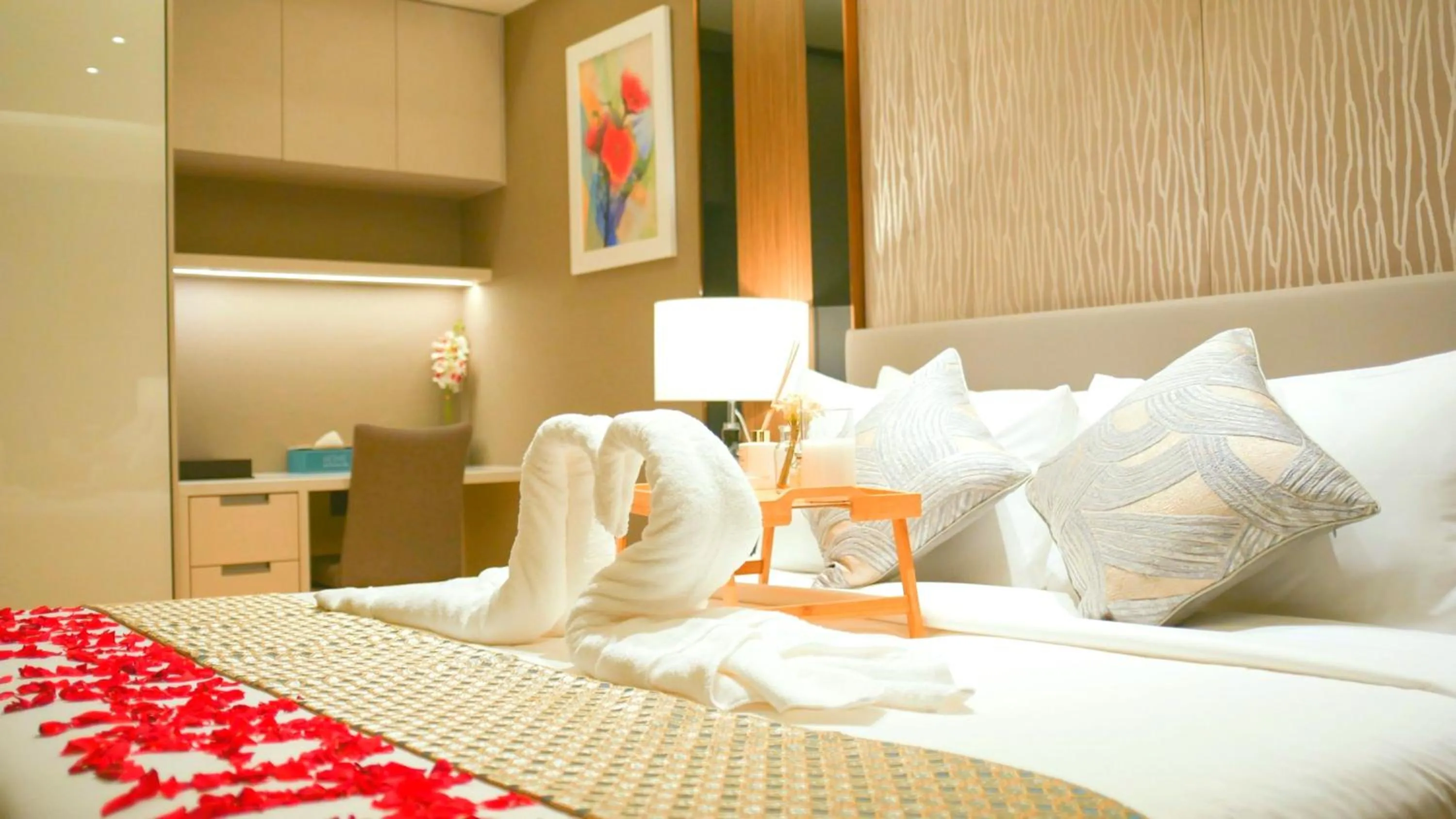 Bed in Imperial KLCC Residence