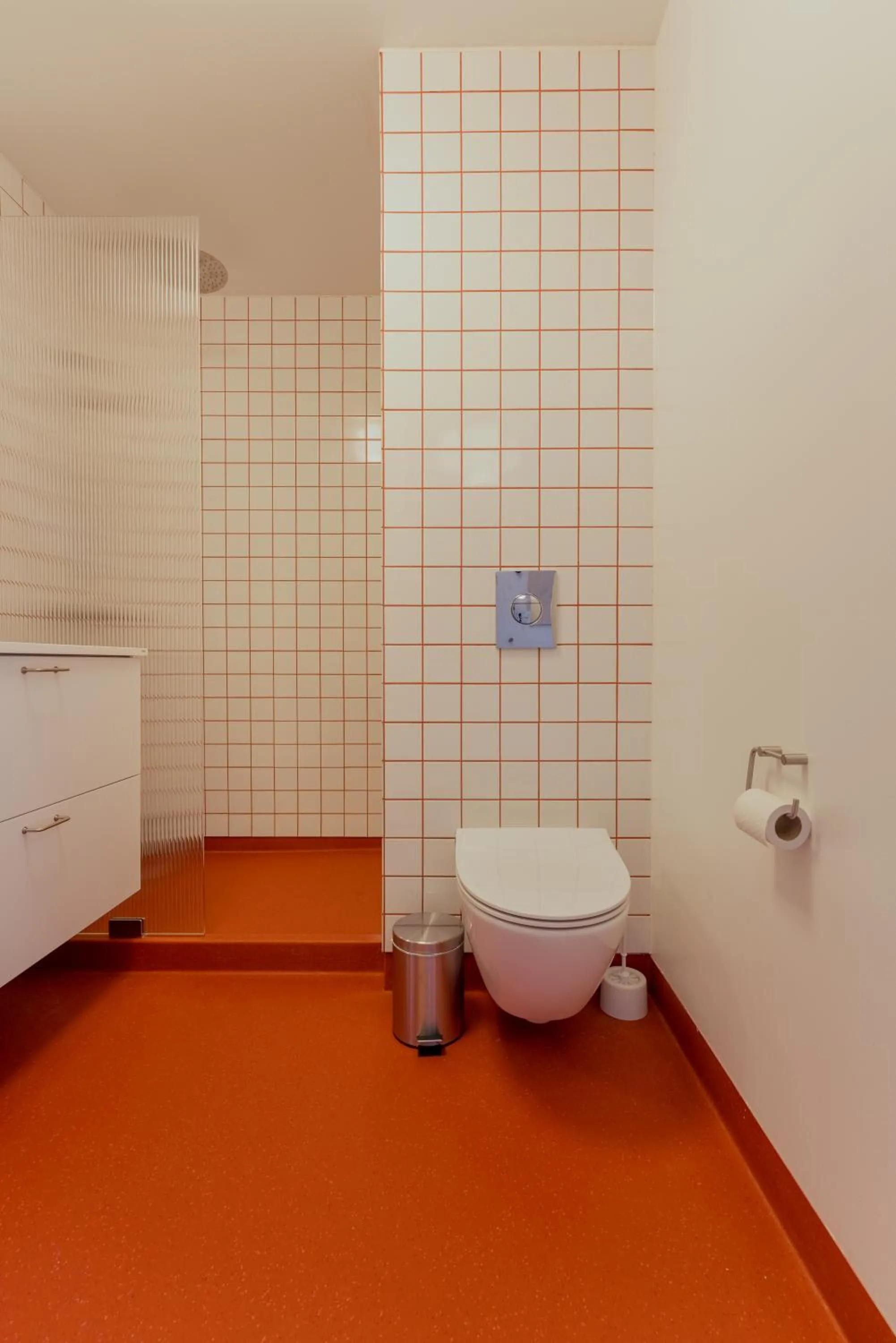 Toilet in Charming Central Tórshavn Retreat - 2BR Apartment