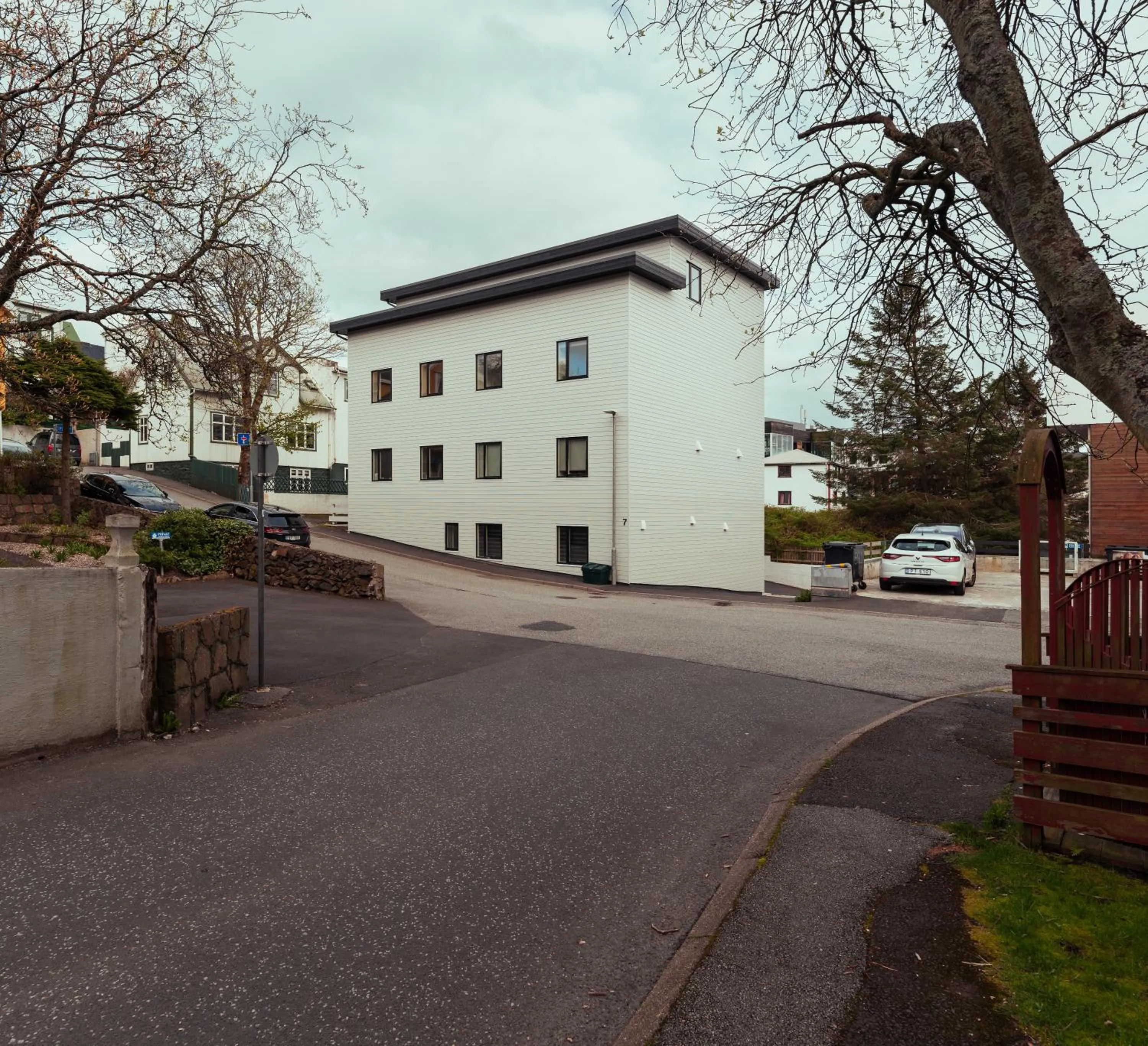 Property building in Charming Central Tórshavn Retreat - 2BR Apartment