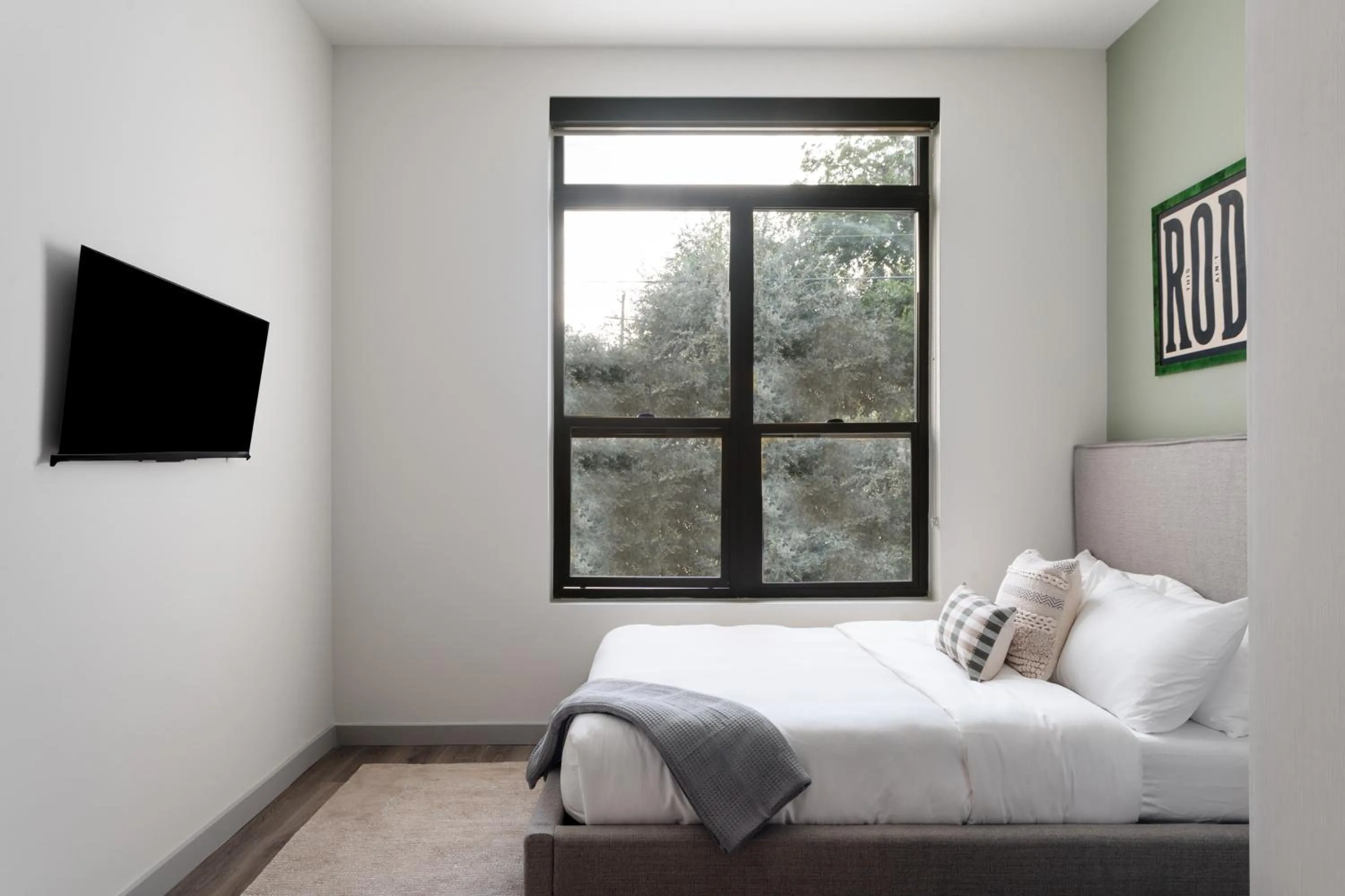 Bed in Mint House Fort Worth - Cultural District