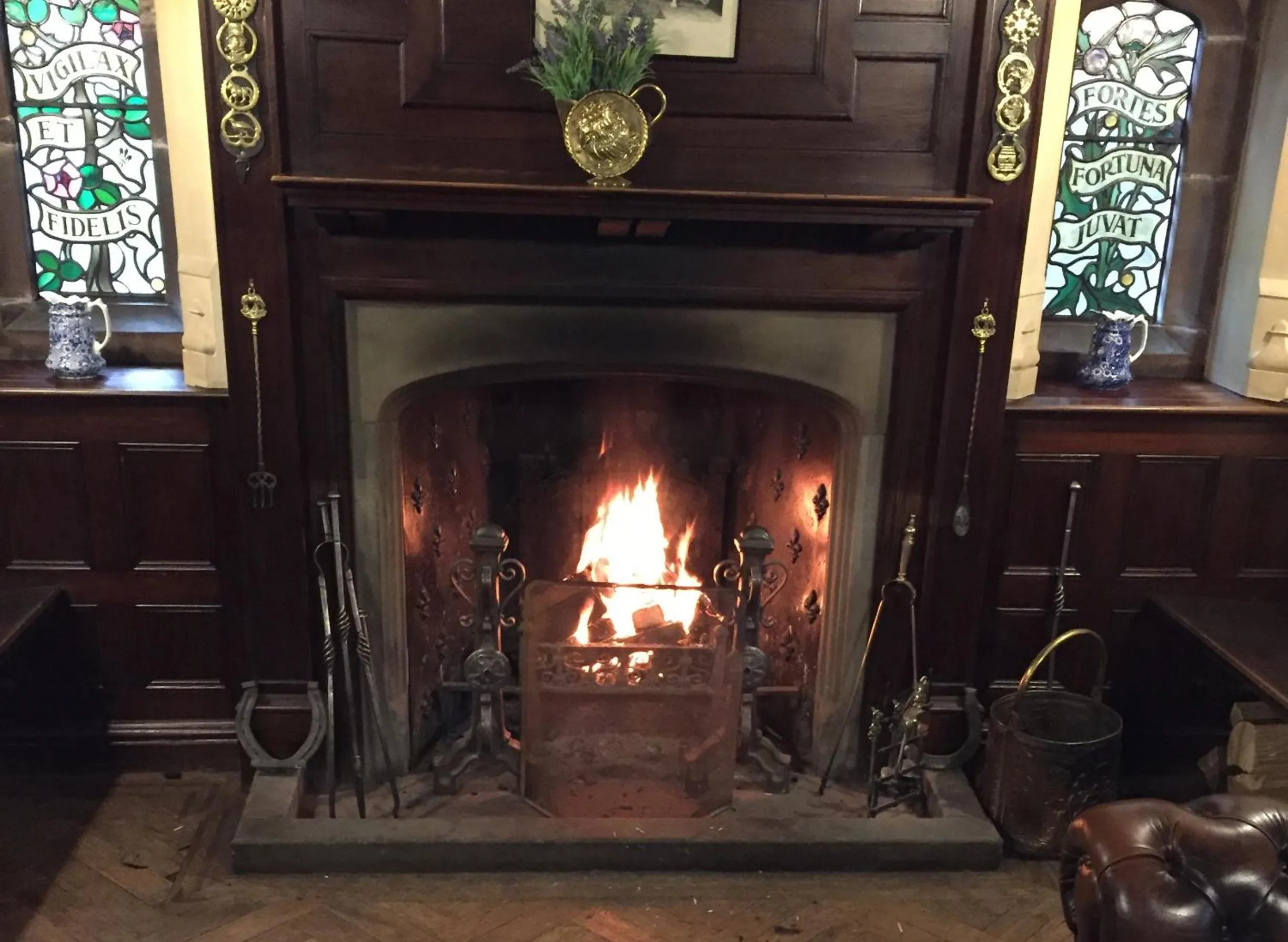 Decorative detail in Friars Carse Country House Hotel