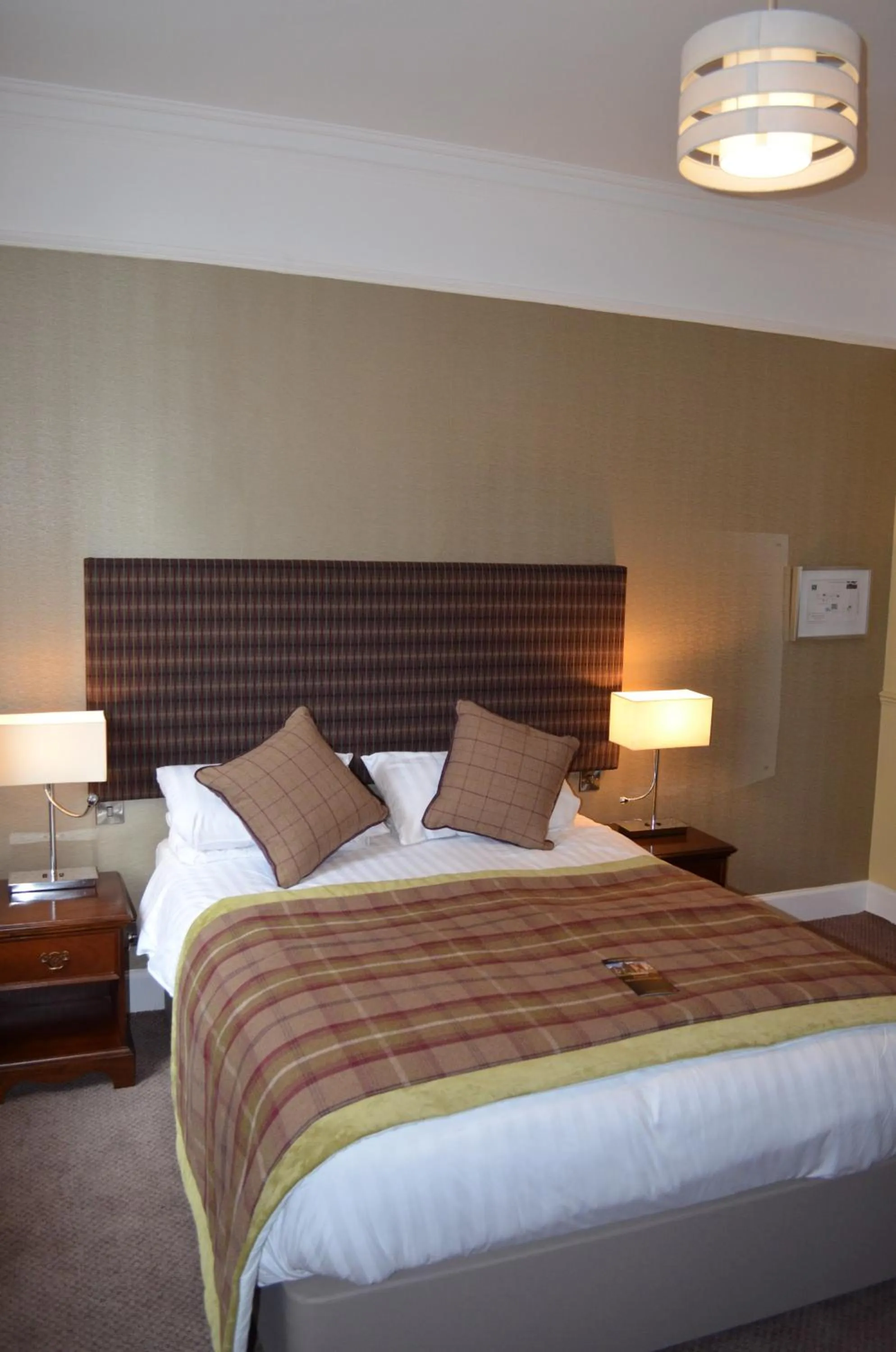 Bed in Friars Carse Country House Hotel