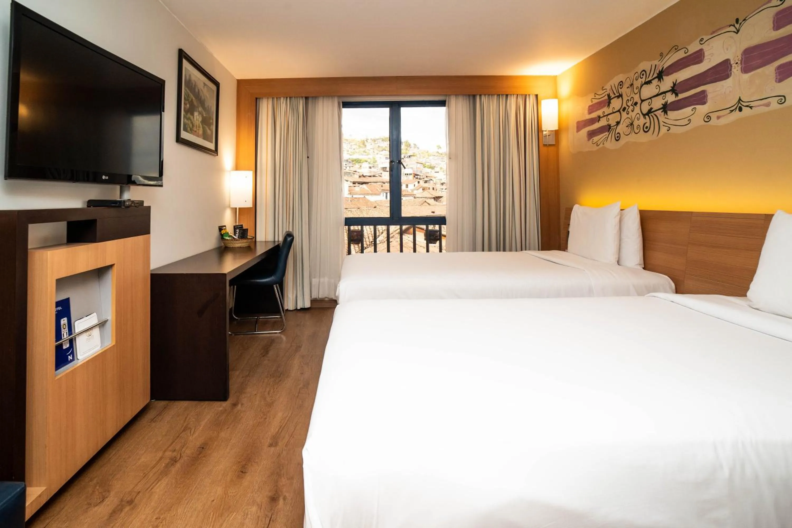 Bed in Novotel Cusco